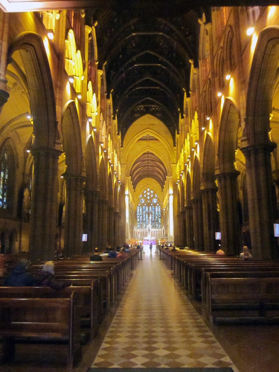 St Mary’s Cathedral, interior view