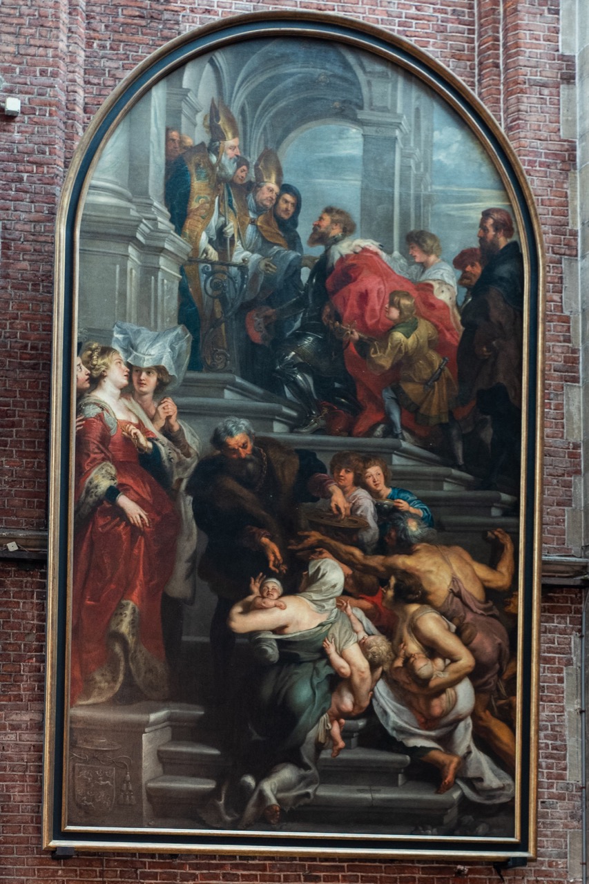 Gemälde „Eintritt des hl. Bavo in den Konvent zu Gent“ (Peter Paul Rubens, 1624)