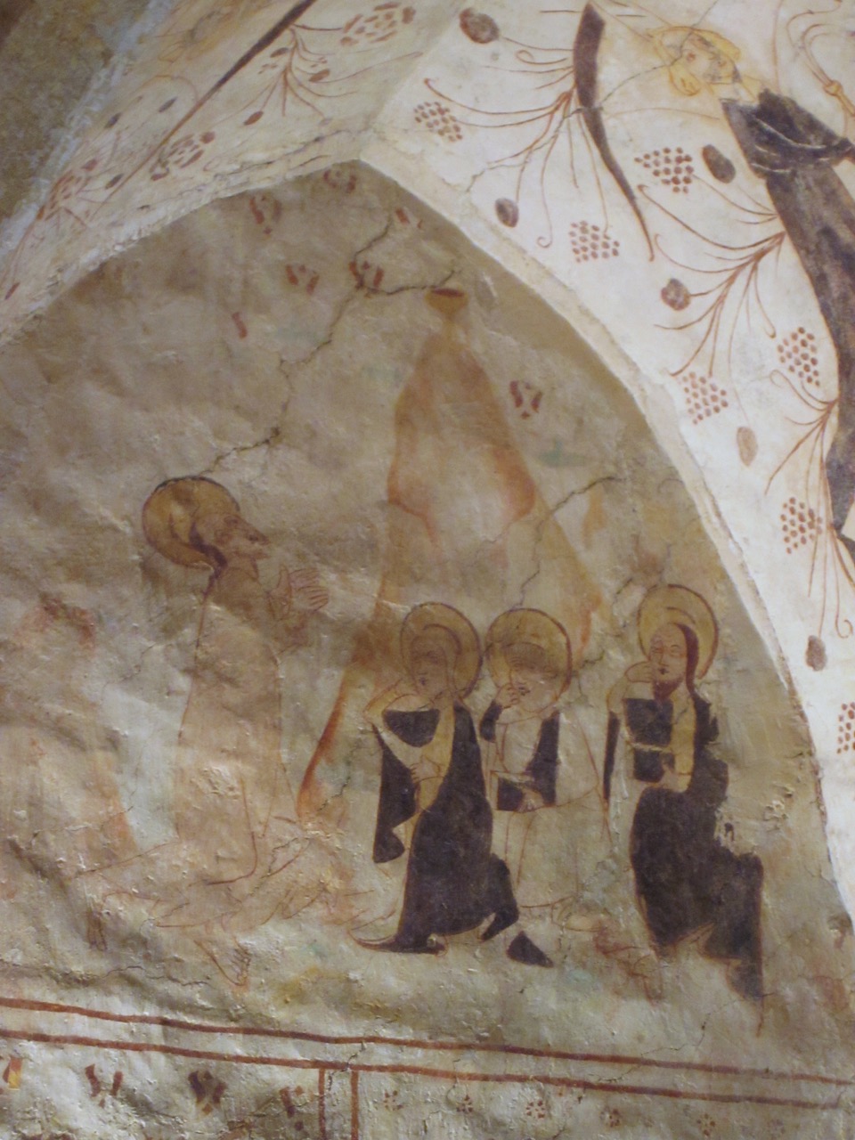 Fresken 15. Jh: Gethsemane