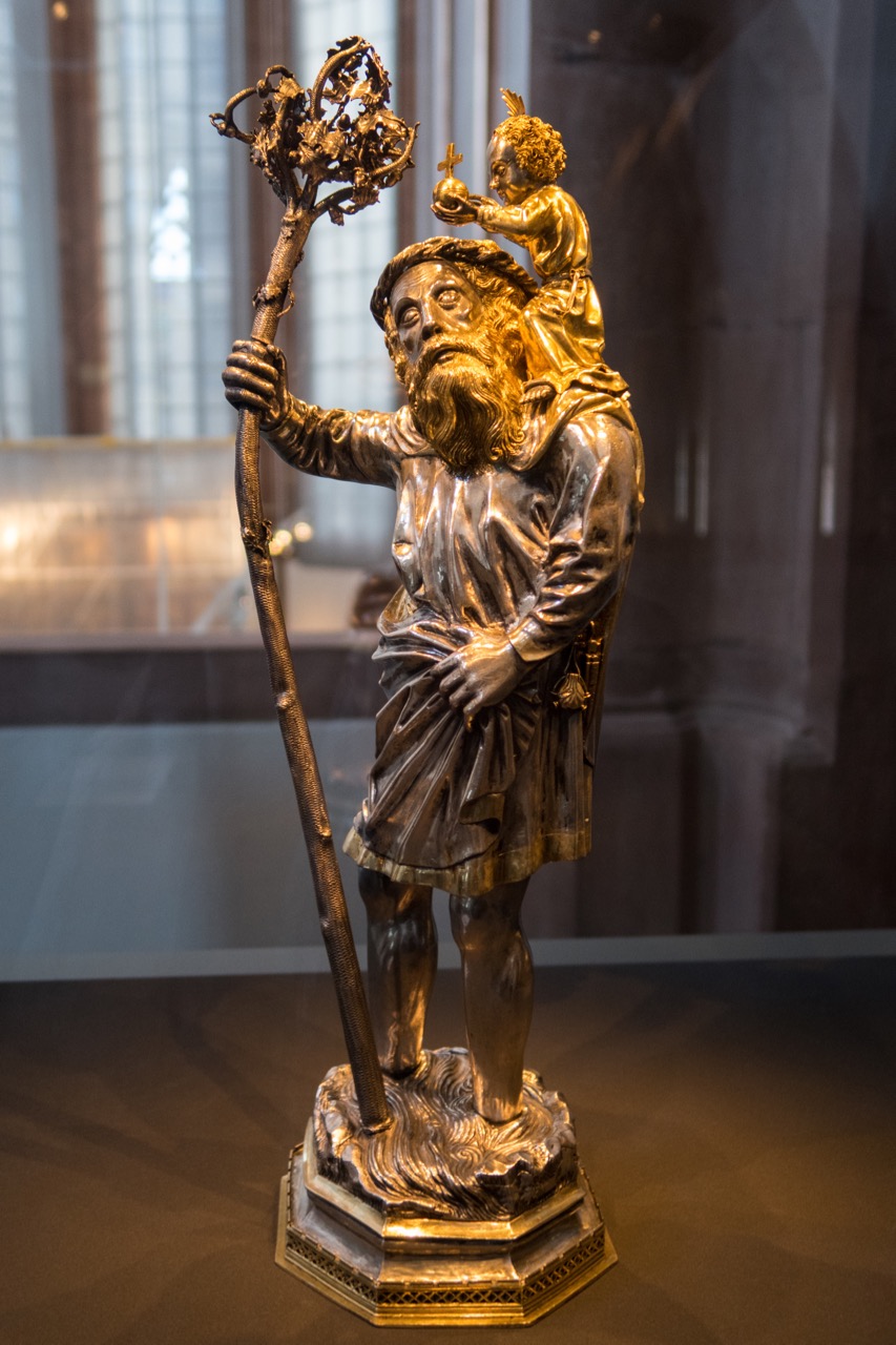 Münsterschatz: Christophorus-Statuette, 15. Jh.