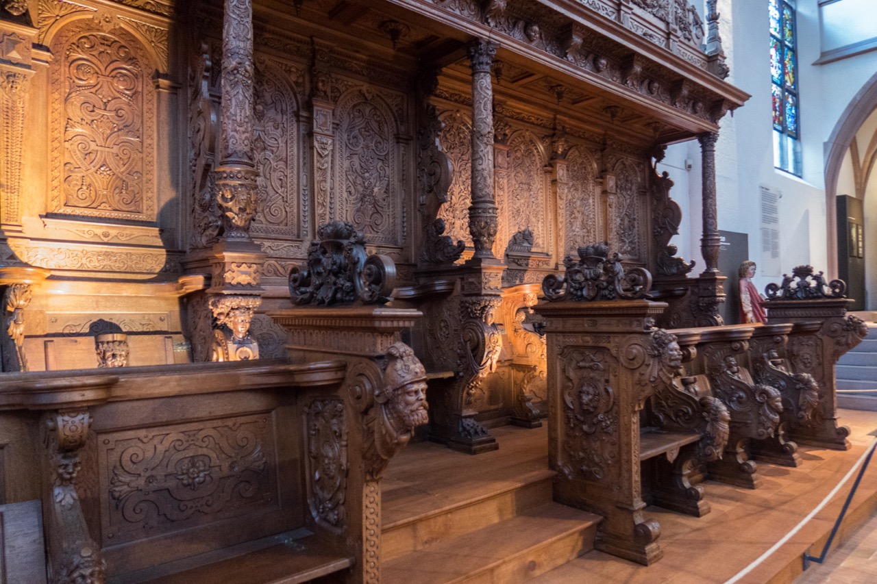 Häuptergestühl aus dem Münster, 1589
