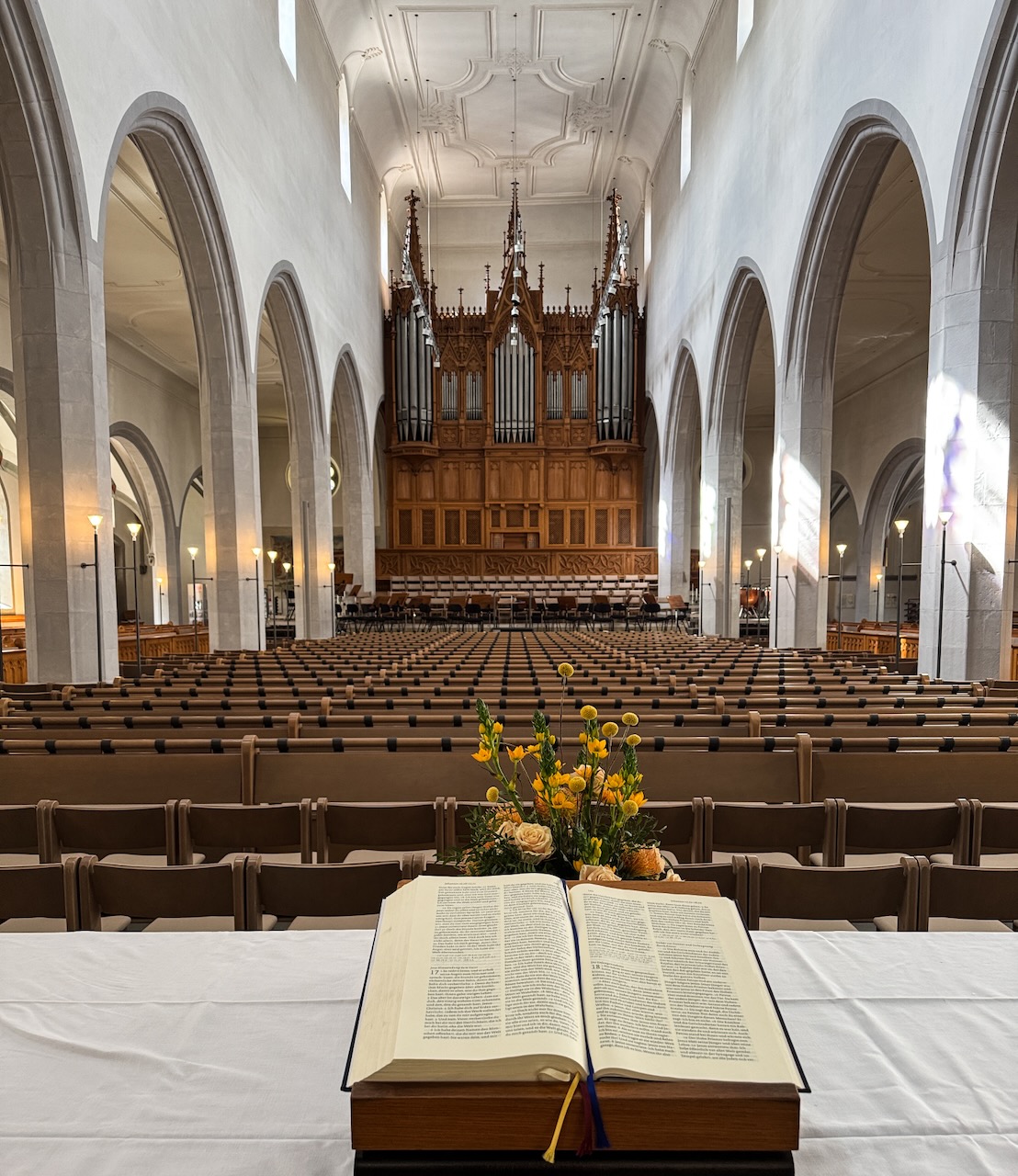 Innenansicht zur Westseite