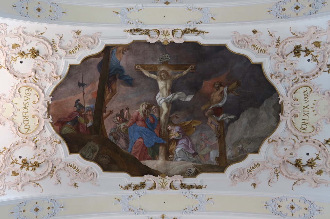Deckengemälde „Iesus Sacerdos“ (1748)