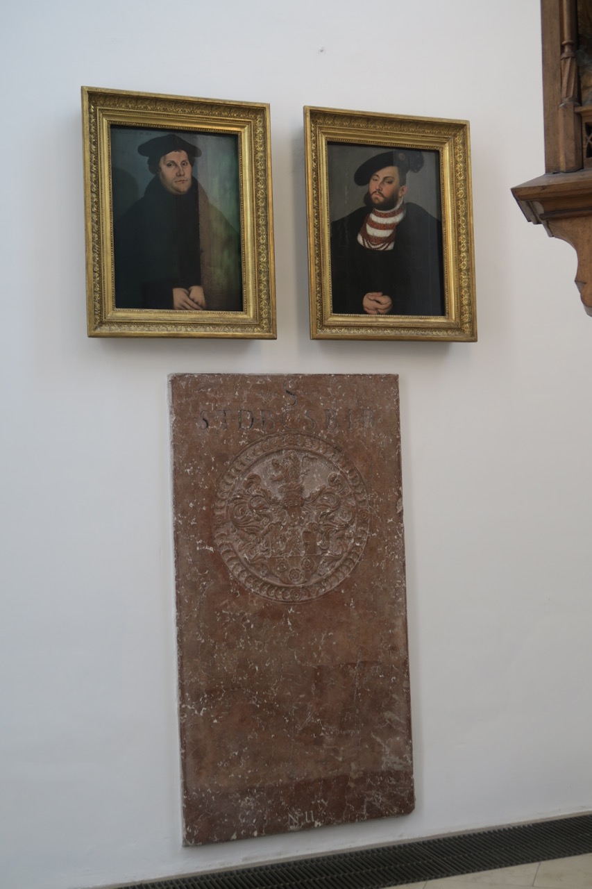 Porträts von Martin Luther und Johann Friedrich von Sachsen (1529/32)