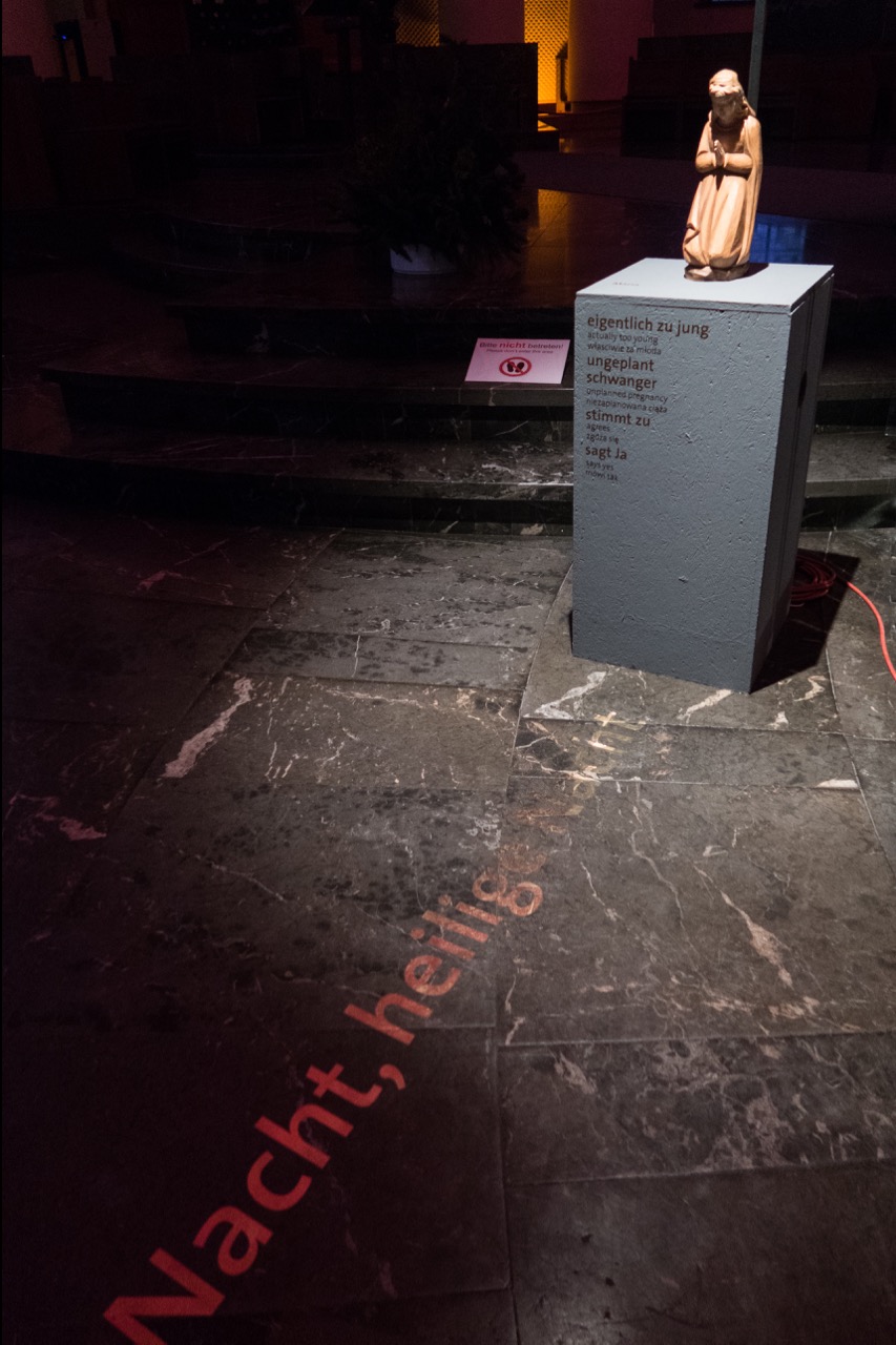 heilig!, Installation von Eva Brenner, 2017