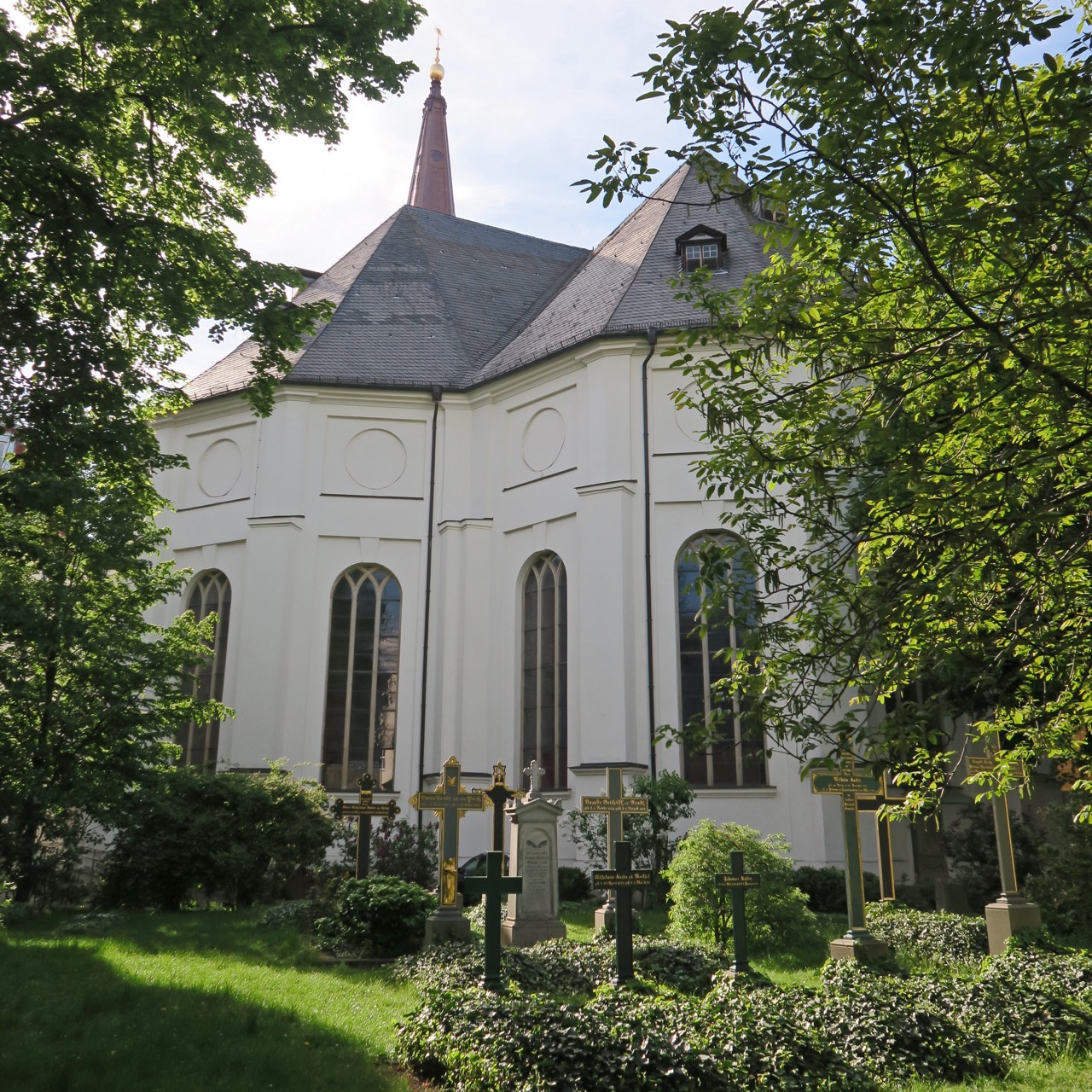 Außenansicht von Osten