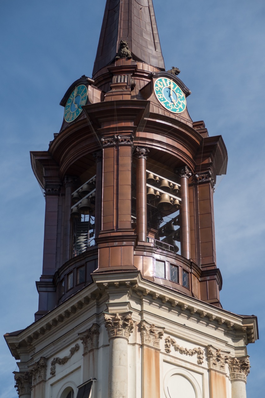 Neue Turmspitze mit Carillon (2016)