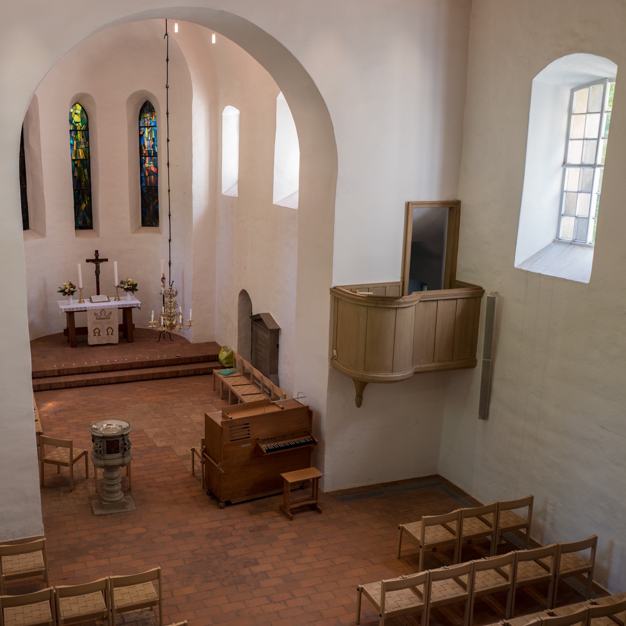 Dorfkirche Marienfelde, Innenansicht