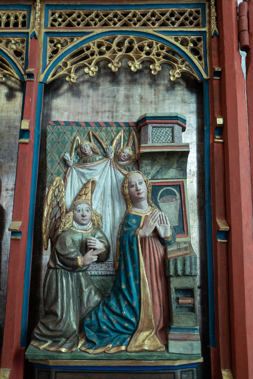 Lüderskooper Altar, Detail