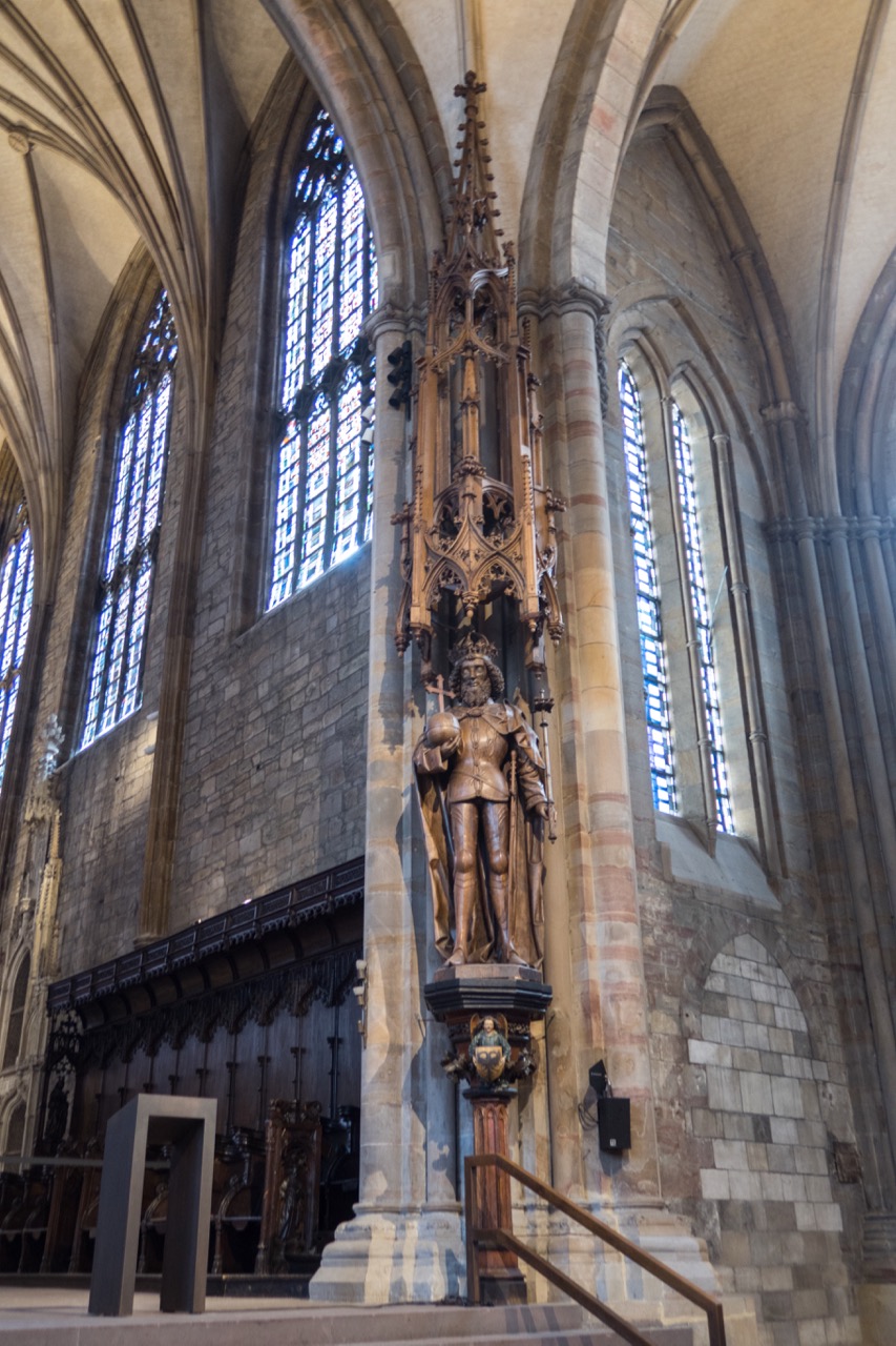 Skulptur Karls des Großen, Mitte des 15. Jahrhunderts