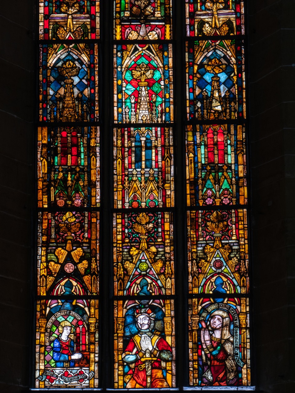 Chorfenster, Detail