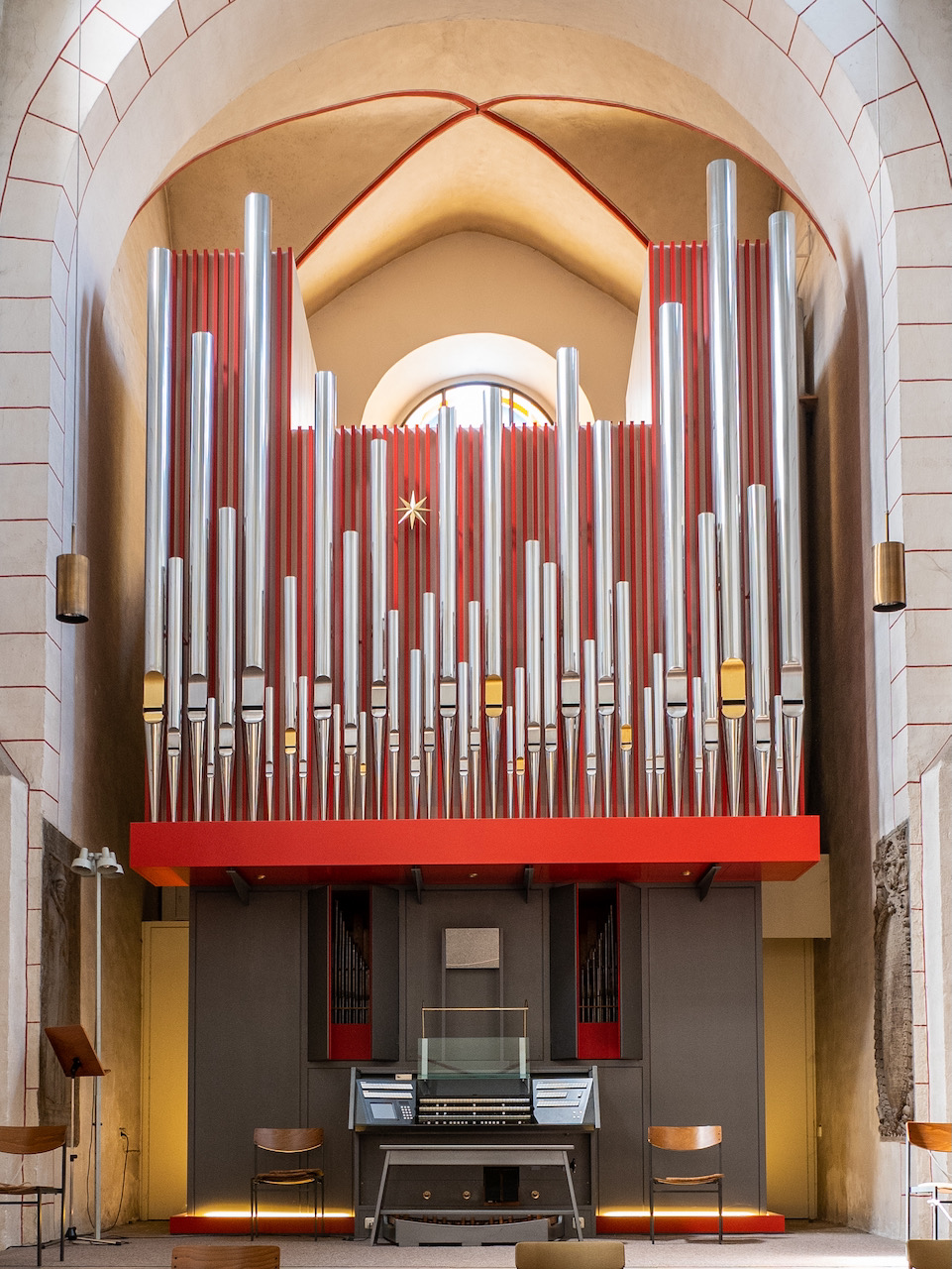 Orgel (1970, neuer Prospekt von 2012)