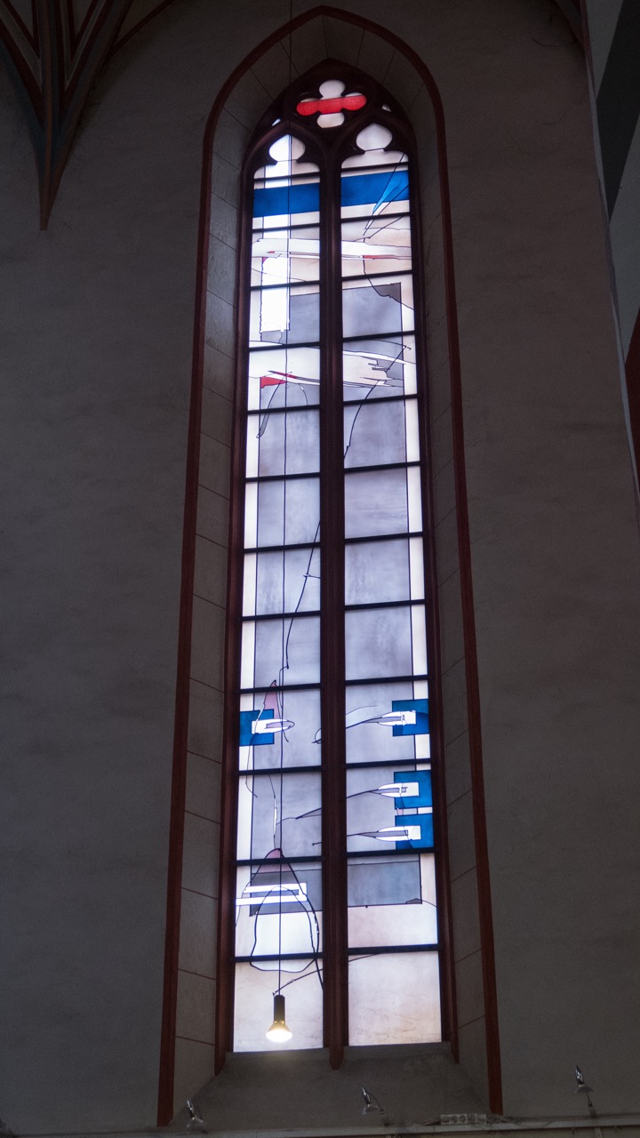 Fensterzyklus zu Psalm 22 (Johannes Schreiter, 1997/98), Fenster 2, Vers 10–19
