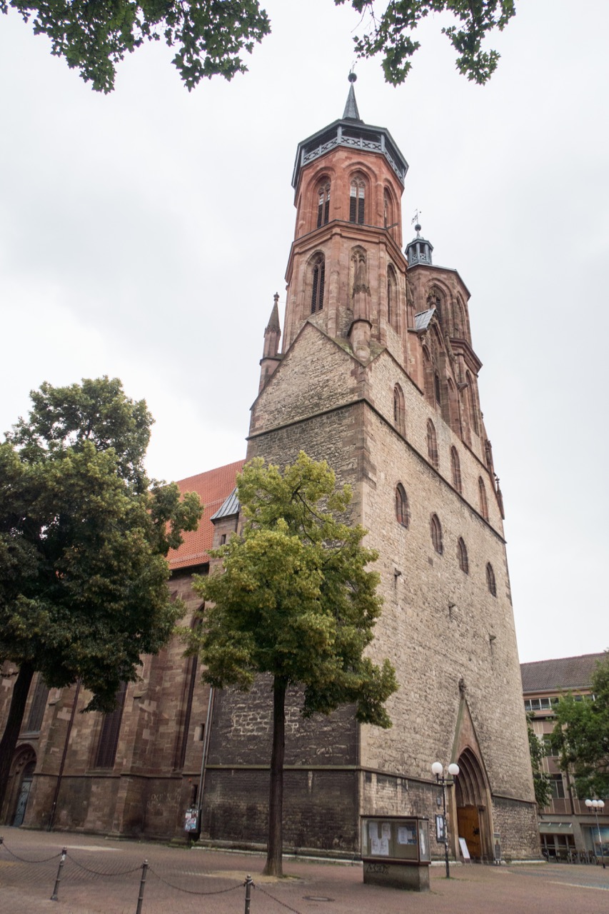 Ansicht des Westwerks von Nordwesten