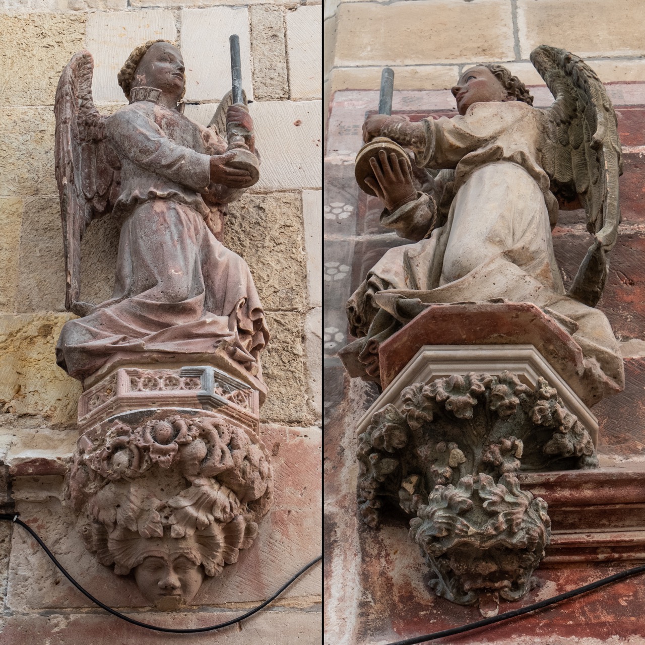 Figuren am Durchgang zur Scheitelkapelle