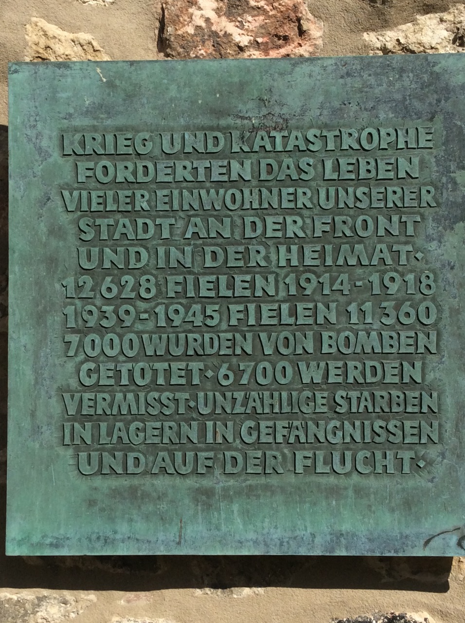 Gedenktafel