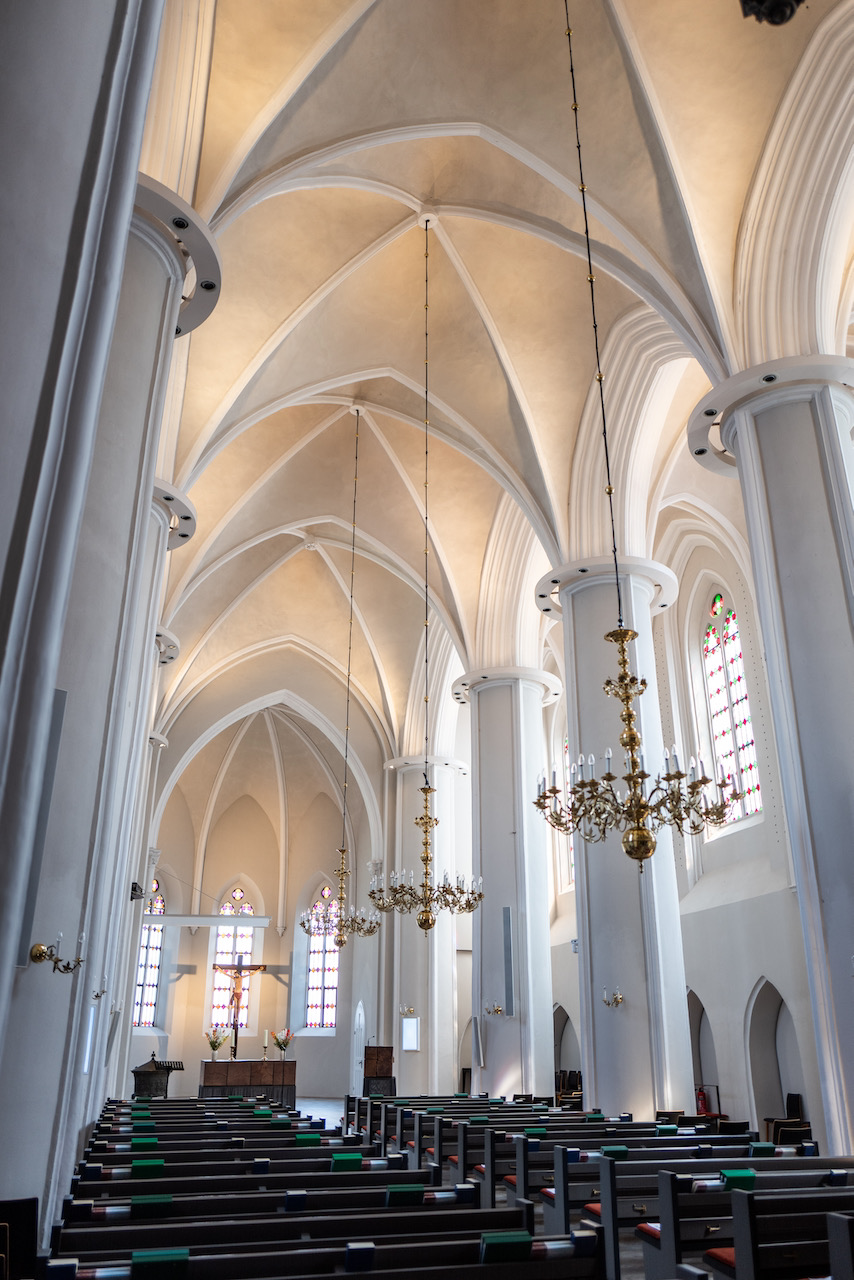 Innenansicht von der Seite