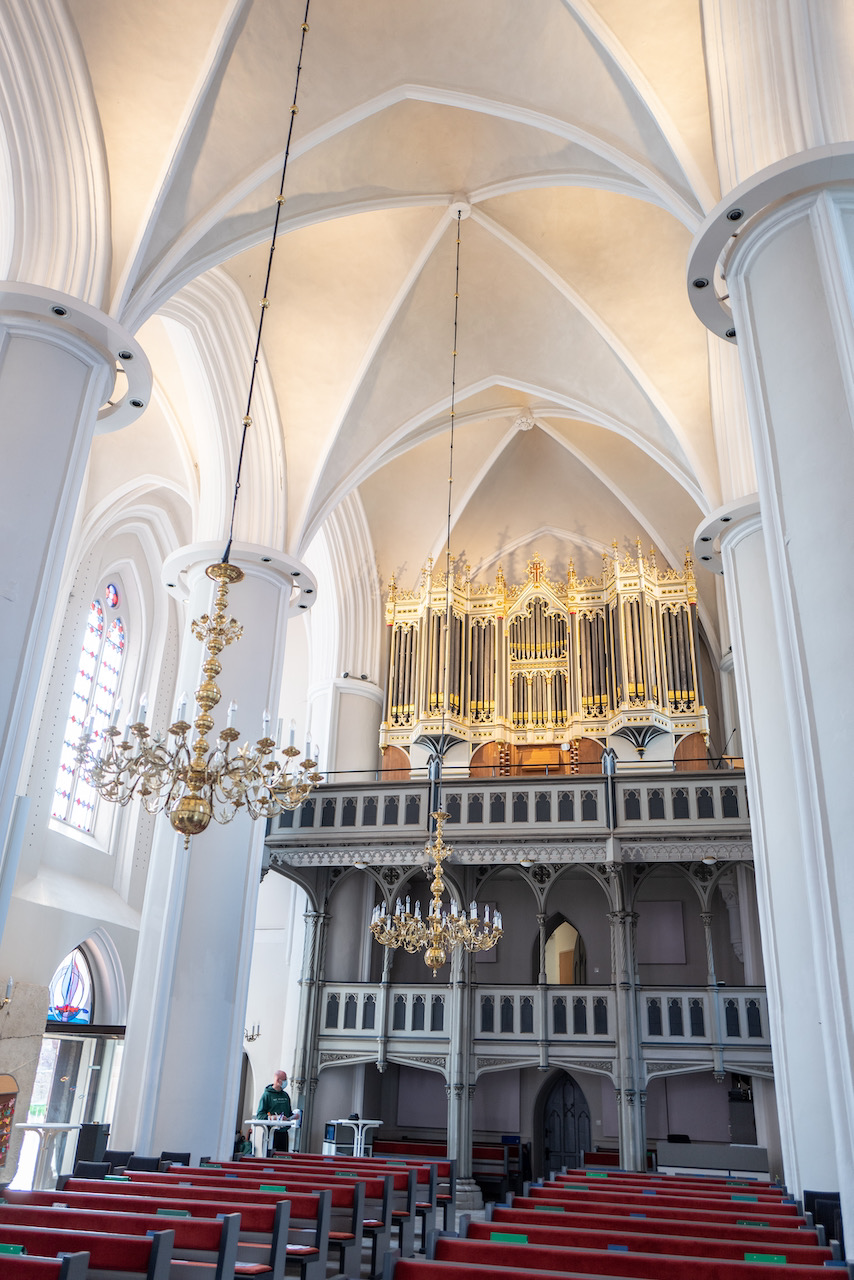Orgelempore mit Orgel von Friedrich Altendorf (1861)