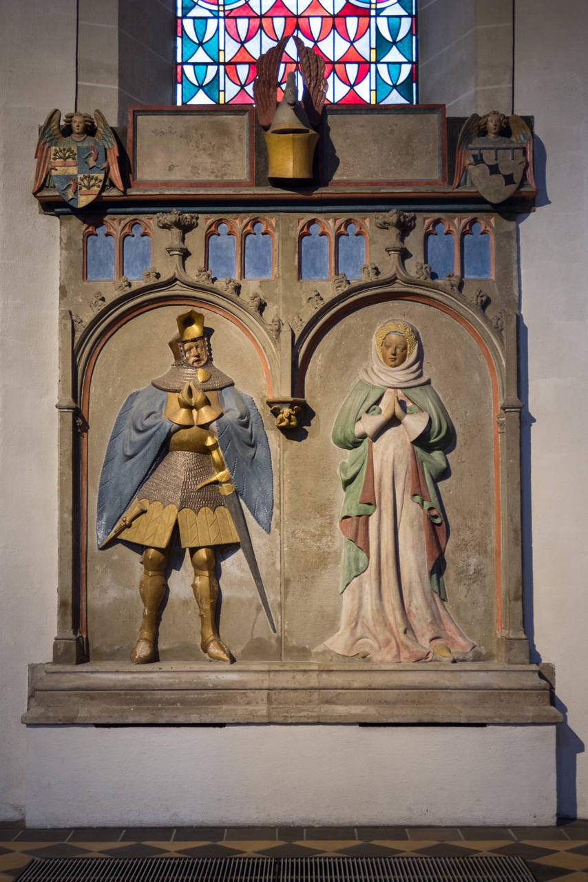 Doppelgrabmal Friedrich von Sachsenhausen (gest. 1411) und seiner Frau