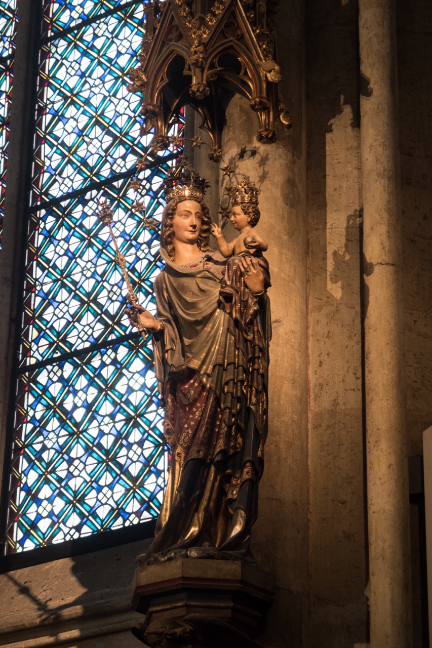 Köln, Dom, Mailänder Madonna (um 1280/90)