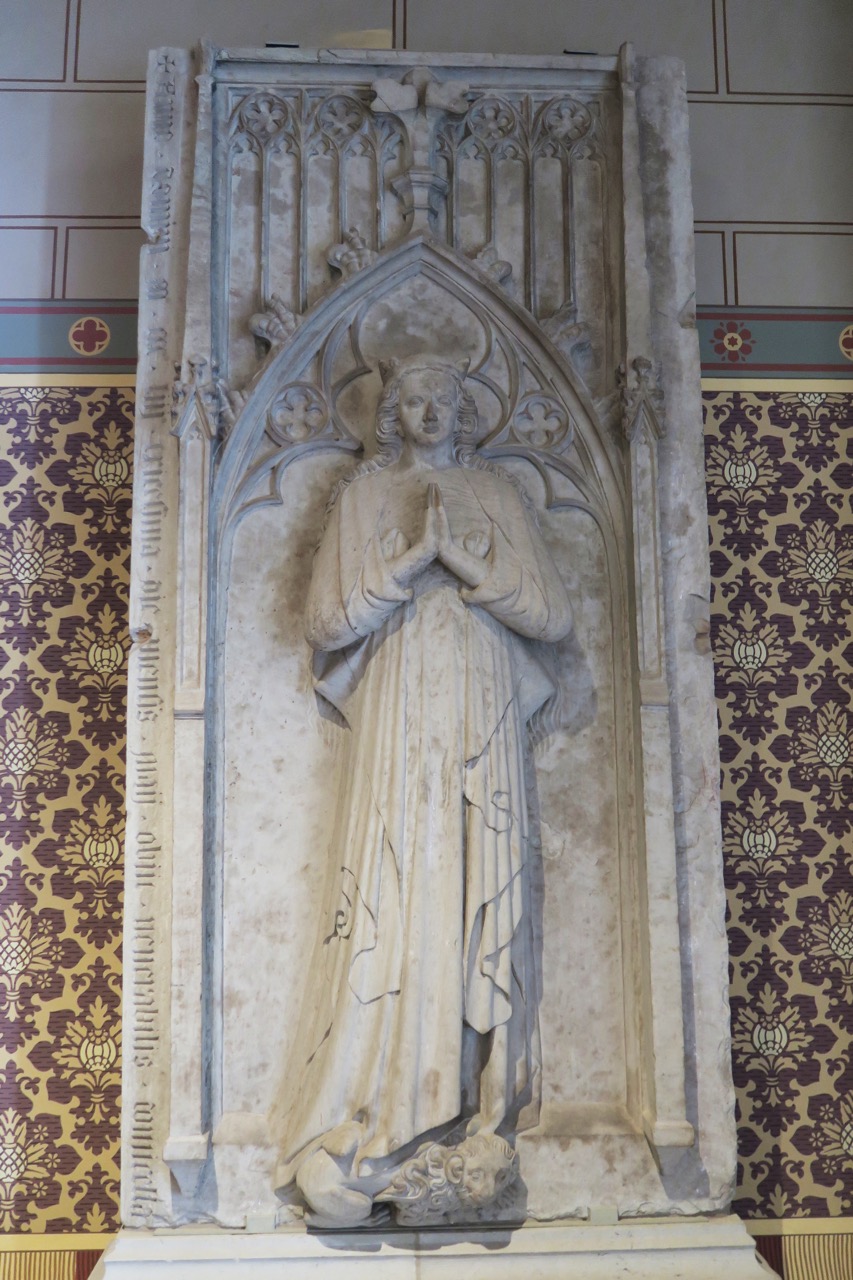 Grabplatte der Herzogin Elisabeth (gest. 1353)