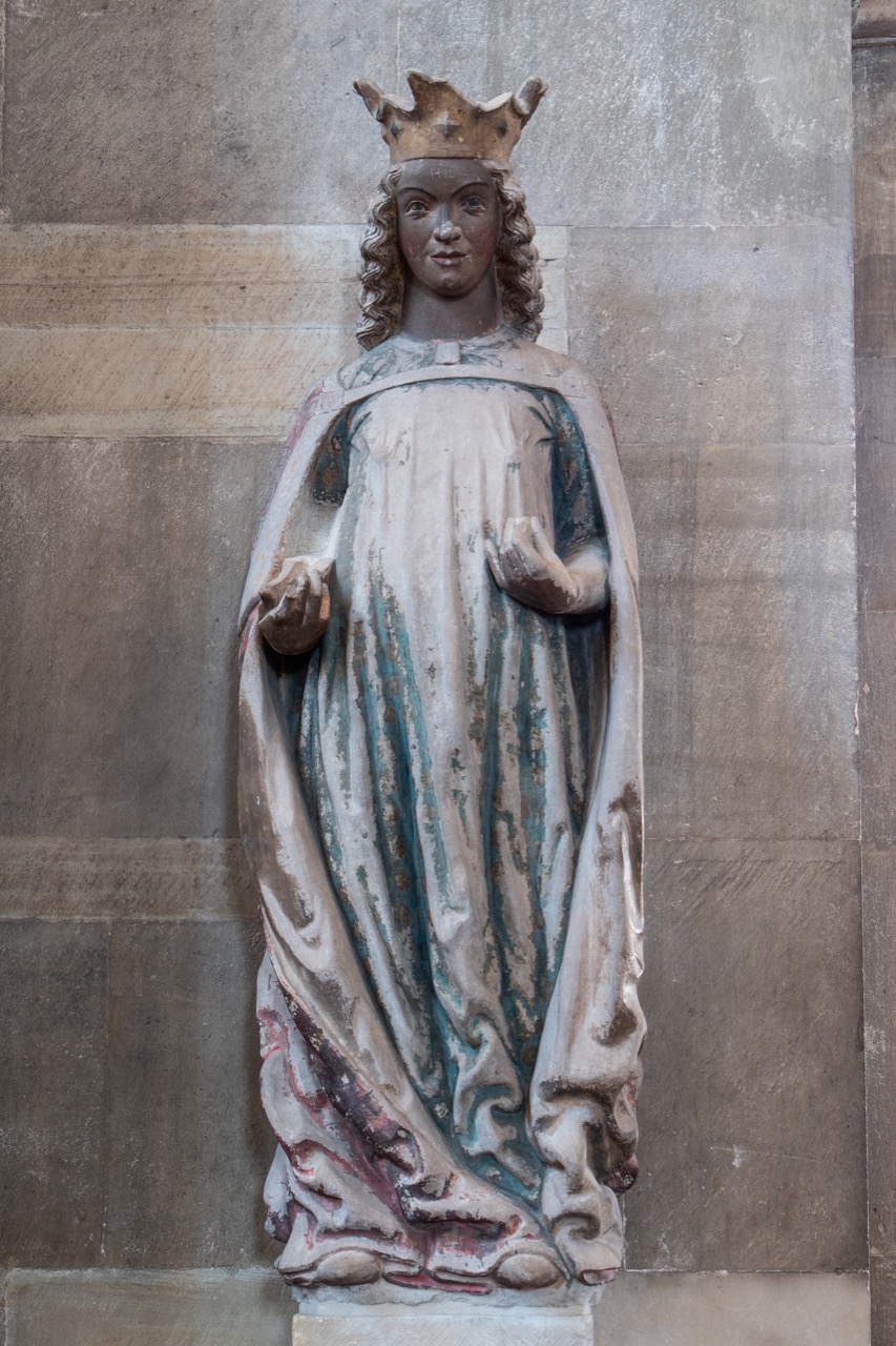 Skulptur der Katharina