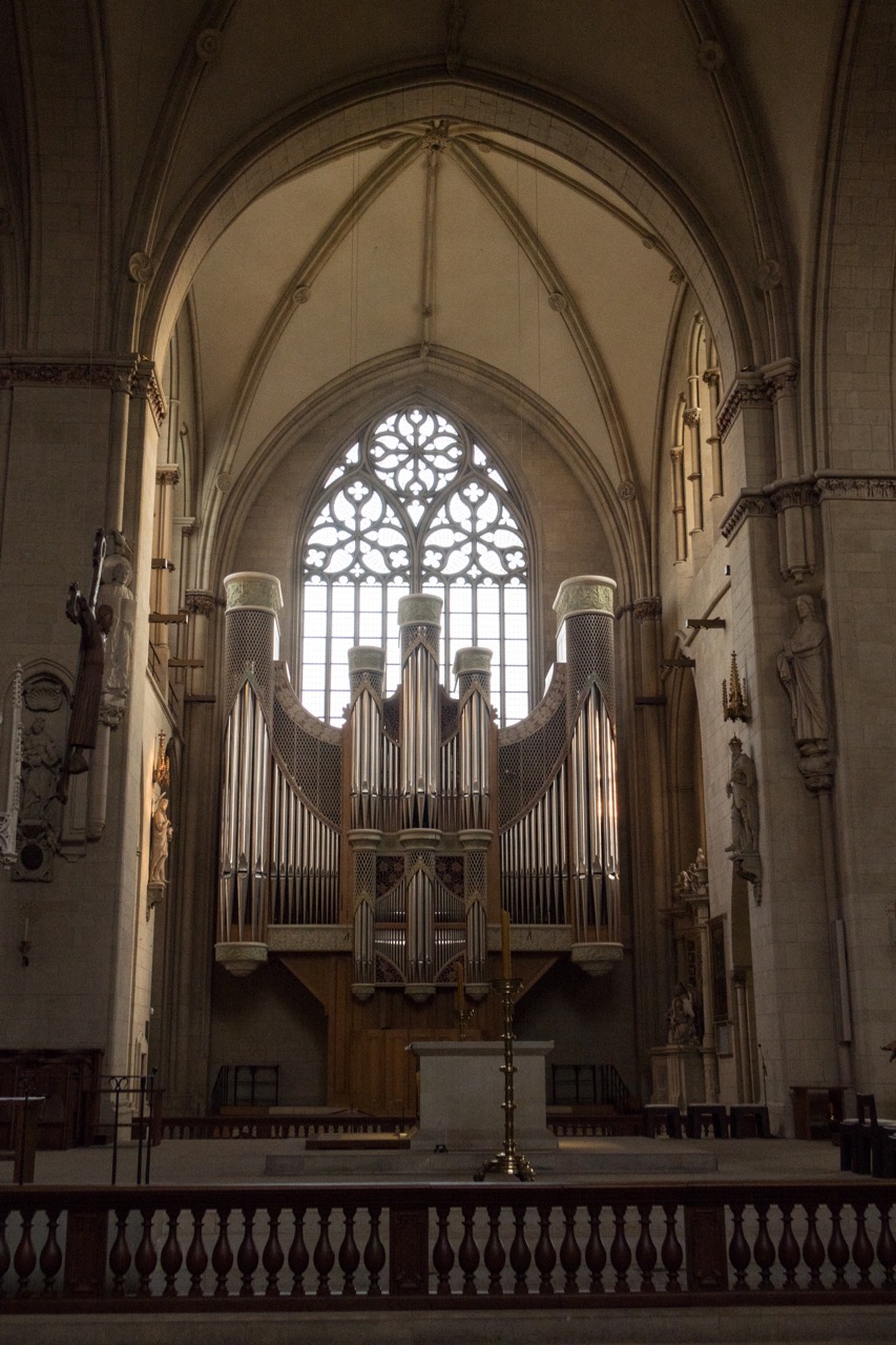 Orgel im Johanneschor (südl. Querschiff)