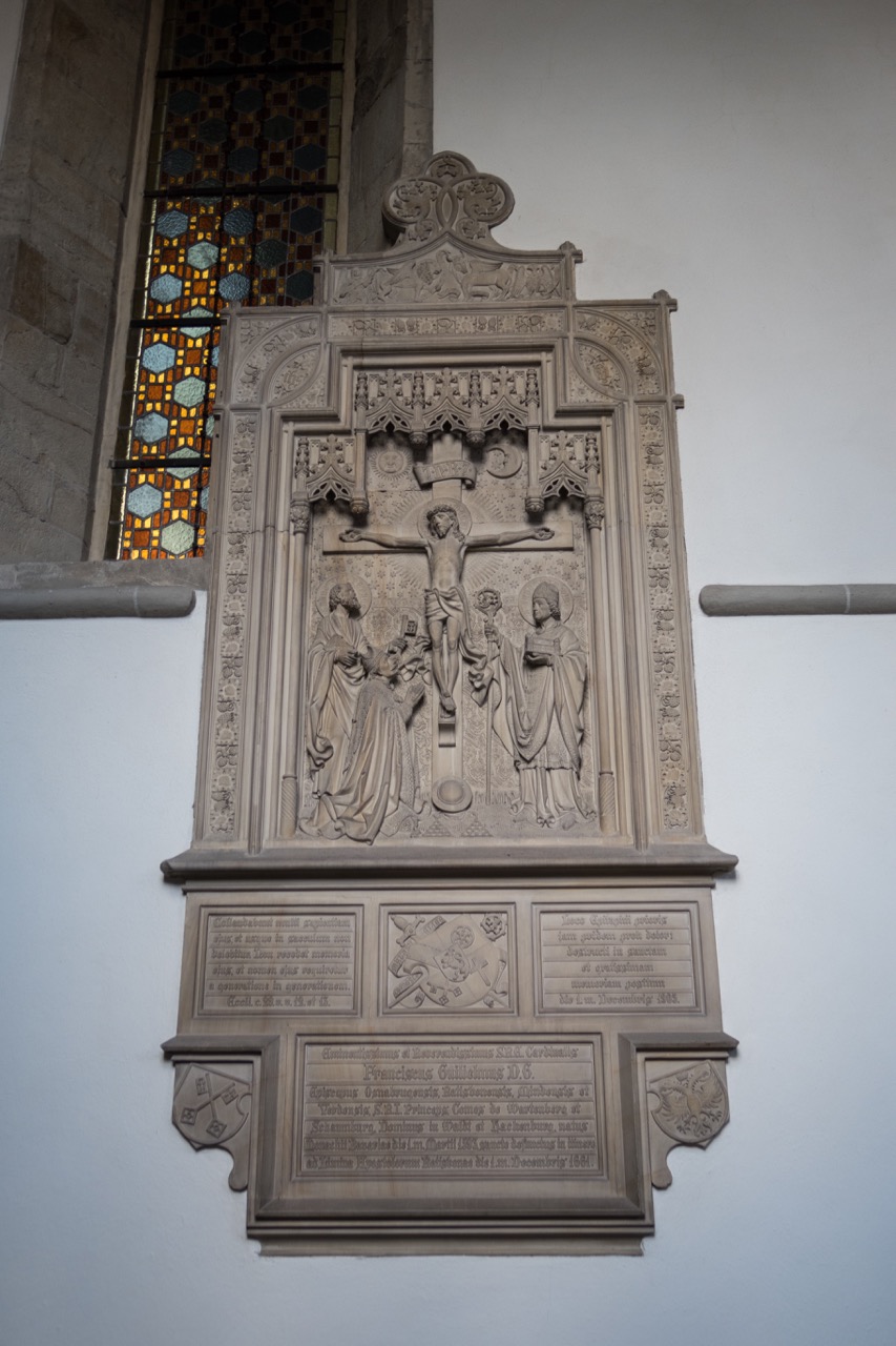 Epitaph im Chorumgang