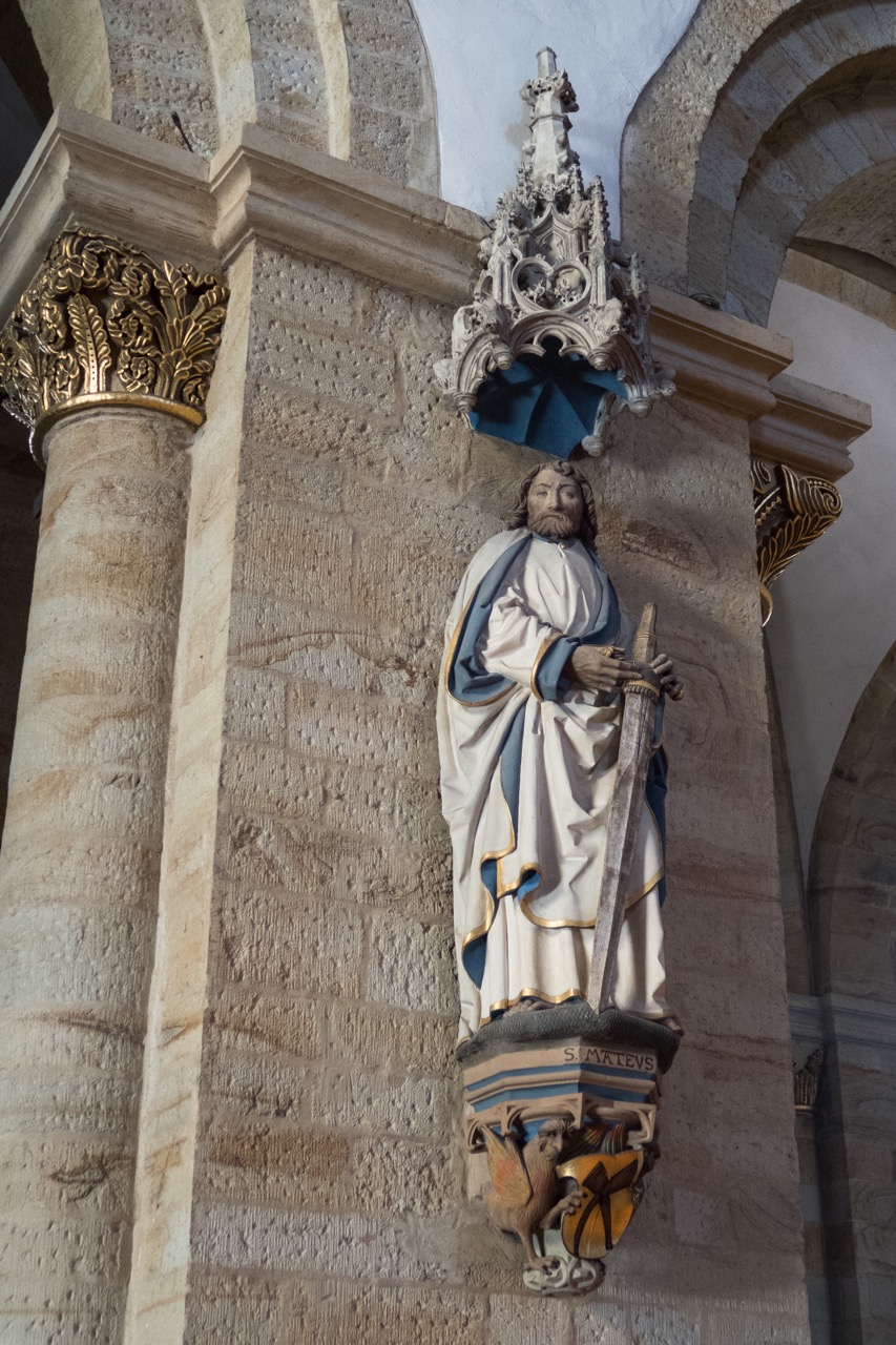Apostelfigur aus Sandstein, Evert van Roden, um 1525