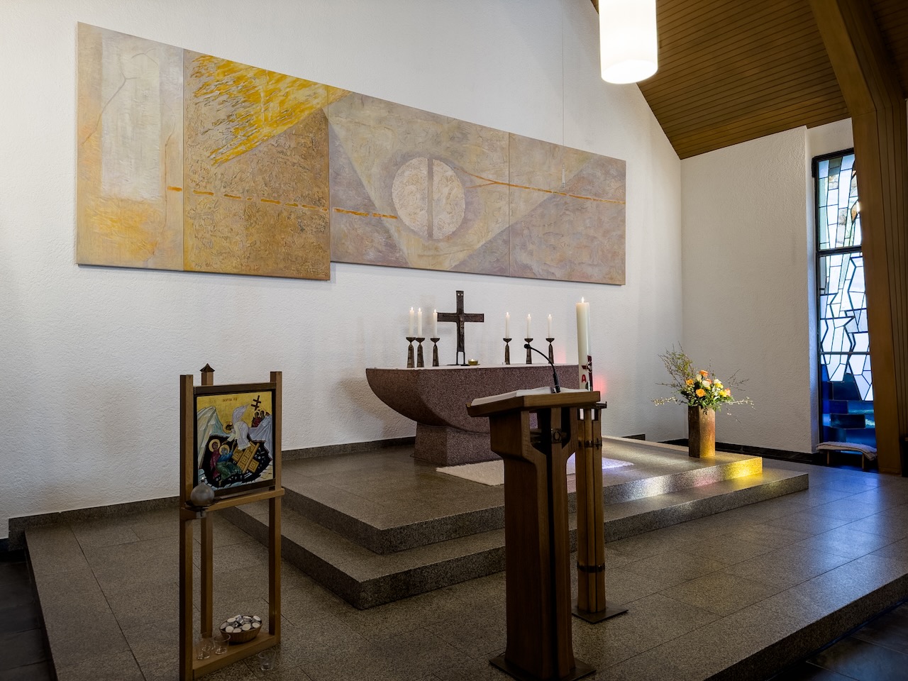 Ordenshauskapelle: Altarraum