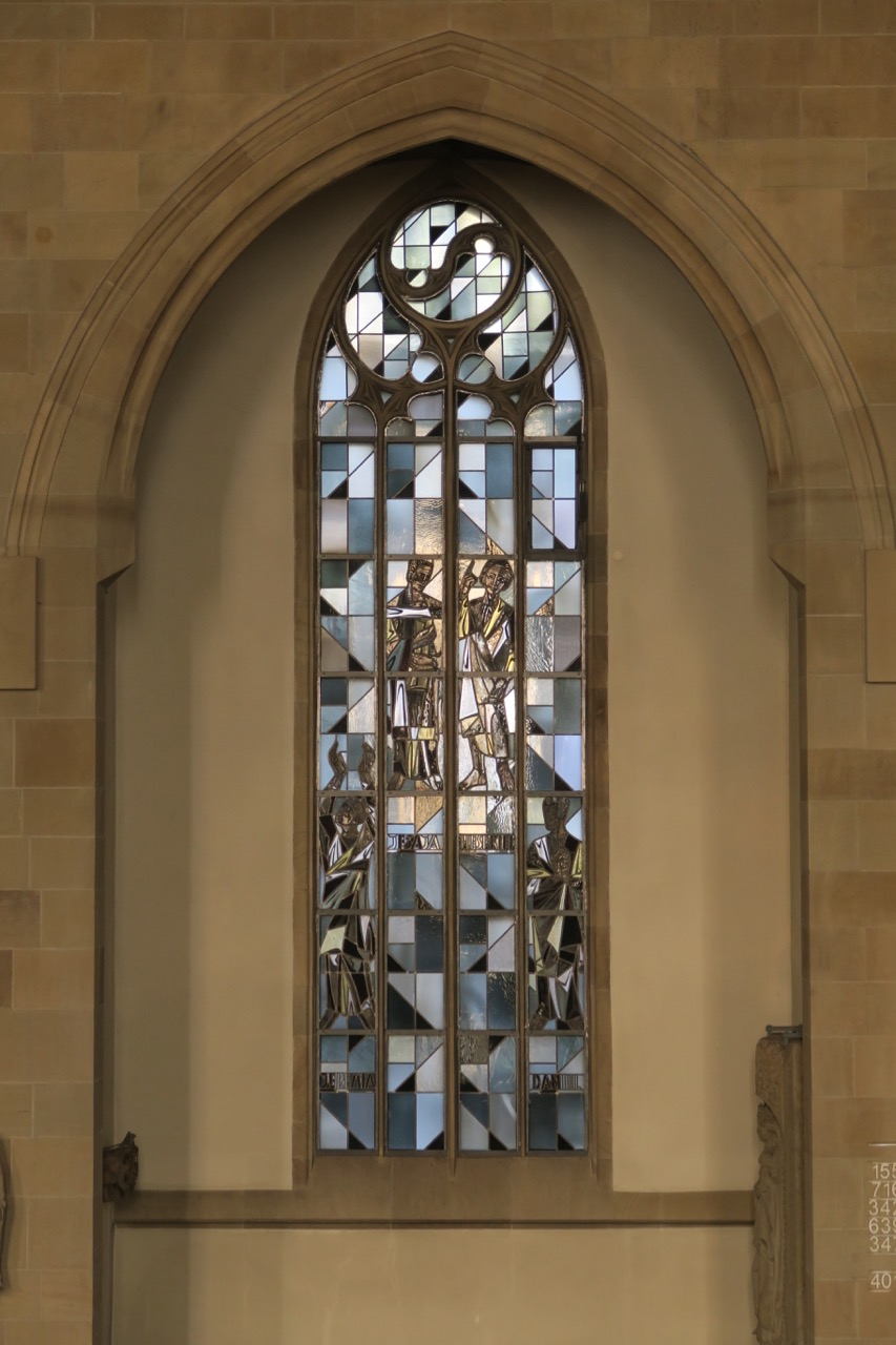 Prophetenfenster in der Nordwand (1957)