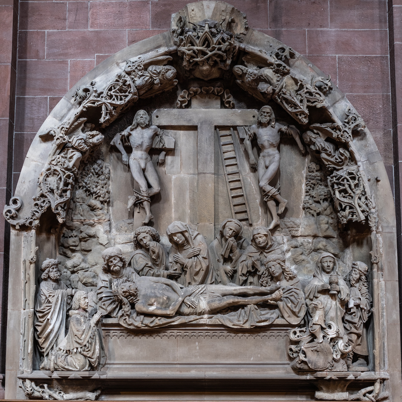 Relief „Grablegung Jesu“ (1488/91; ursprünglich im Kreuzgang)