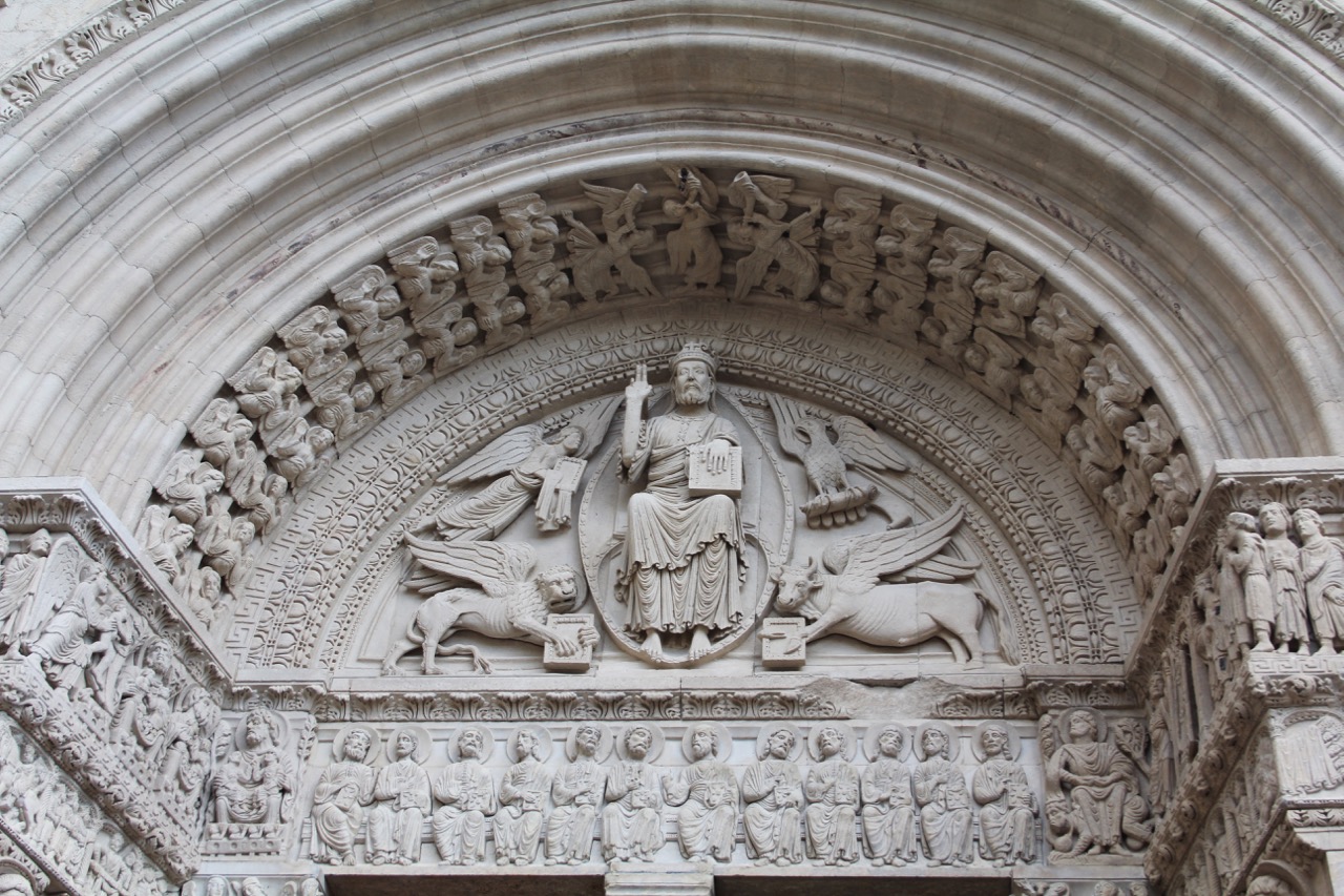 Tympanon des Westportals (um 1190)