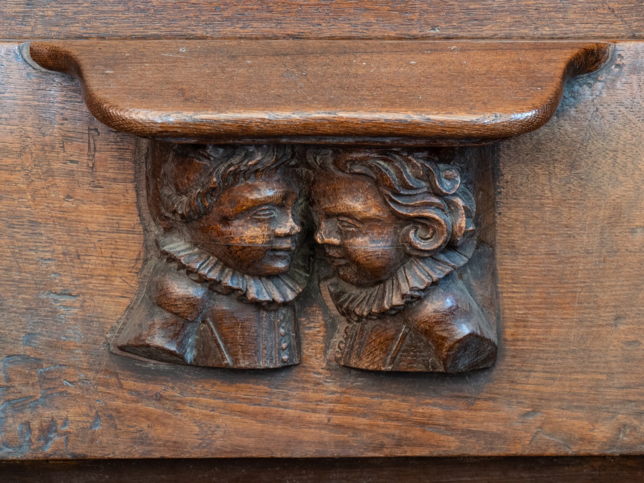 Chorgestühl in der Halbout-Kapelle (Fabien Croullière, 1619–20), Detail