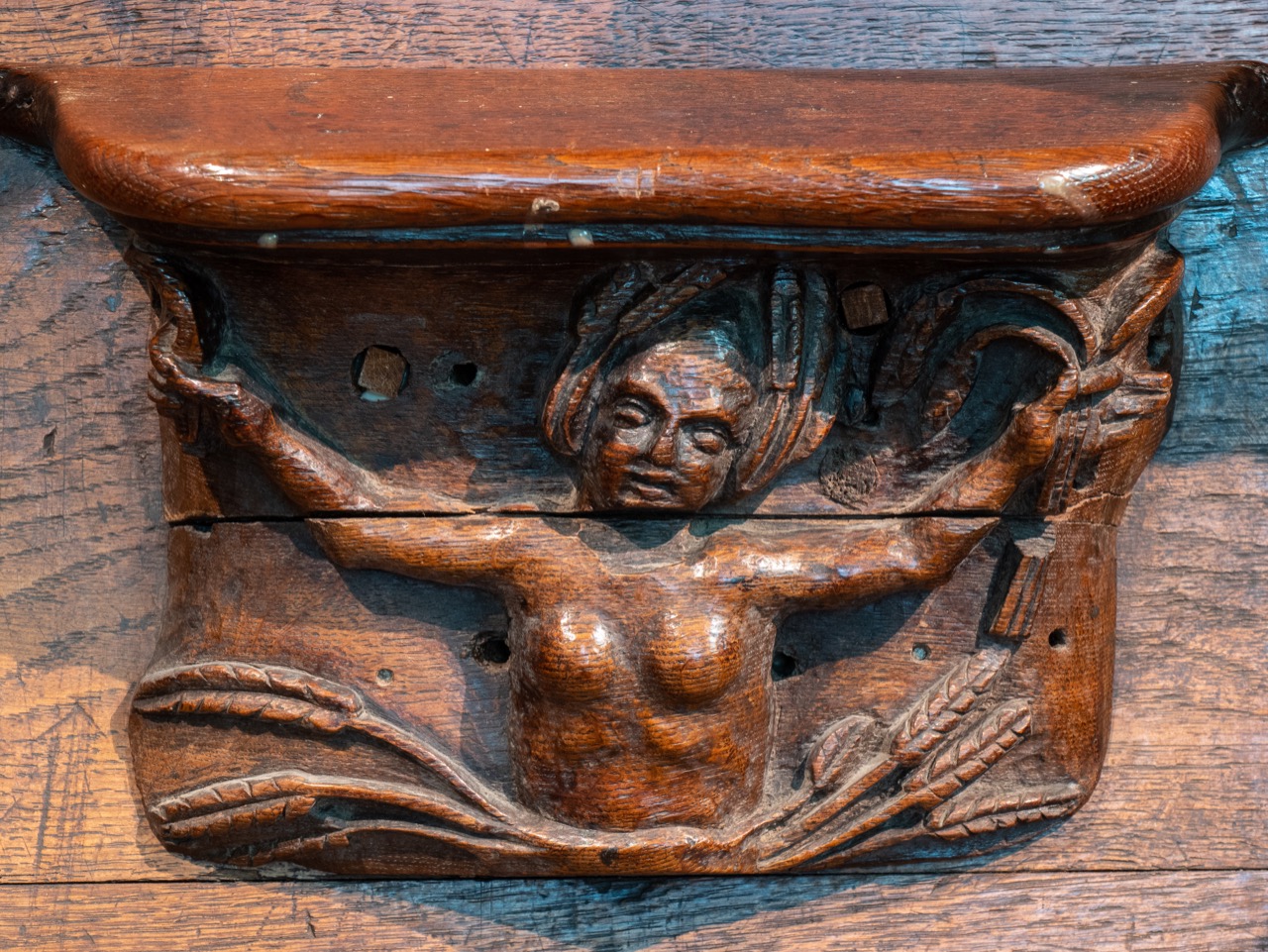 Chorgestühl in der Halbout-Kapelle (Fabien Croullière, 1619–20), Detail