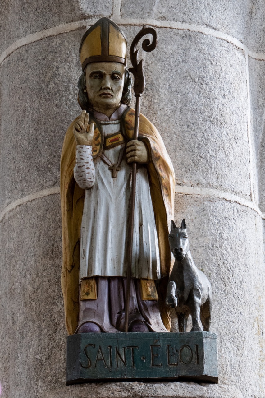 Statue des hl. Eligius von Noyon