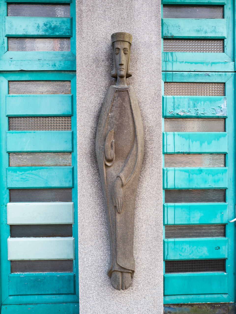 Statue des hl. Ludwig am Nordportal