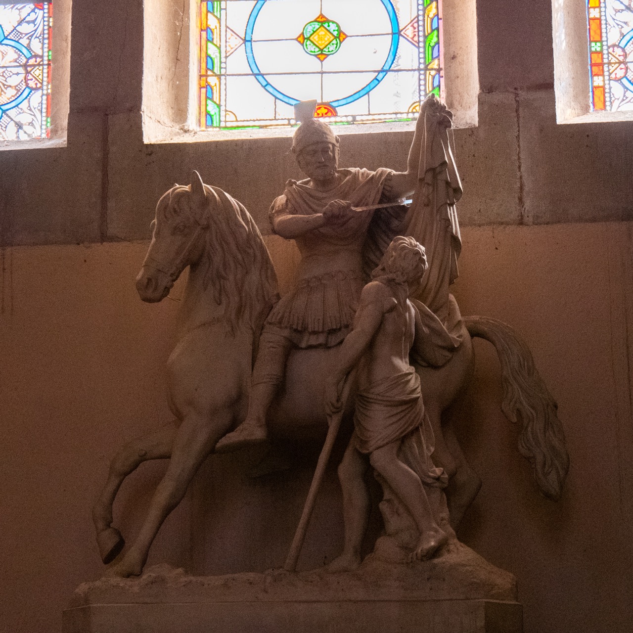 Monument „Die Barmherzigkeit des hl. Martin“