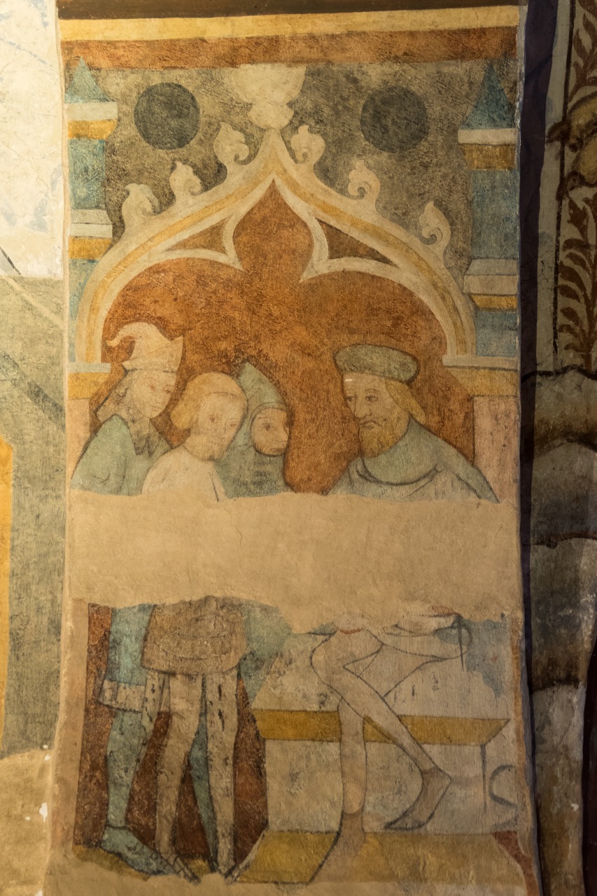 Fresken mit Szenen aus dem Leben des Stifters Rudolf von Altenburg, Detail (um 1460)