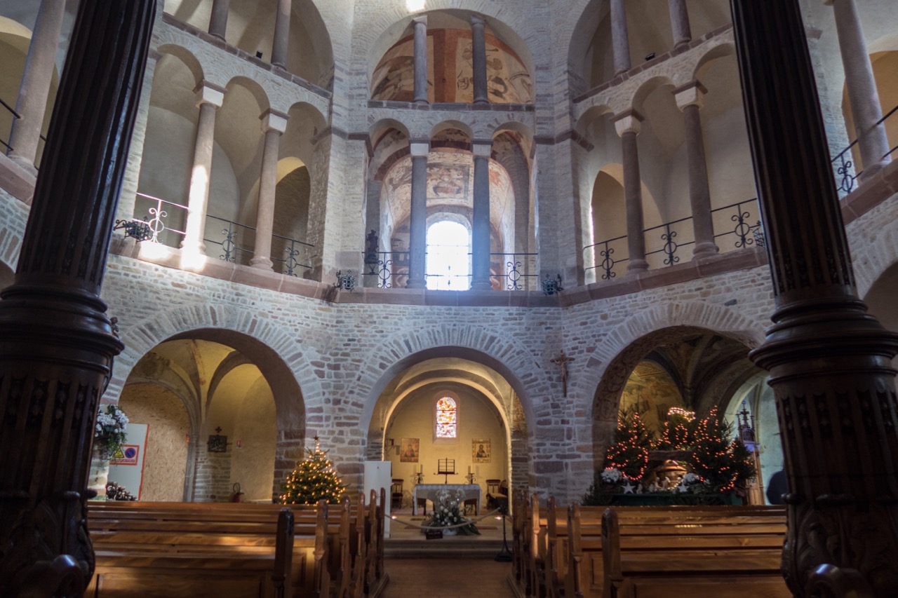Abbatiale Saints Pierre et Paul, Innenansicht