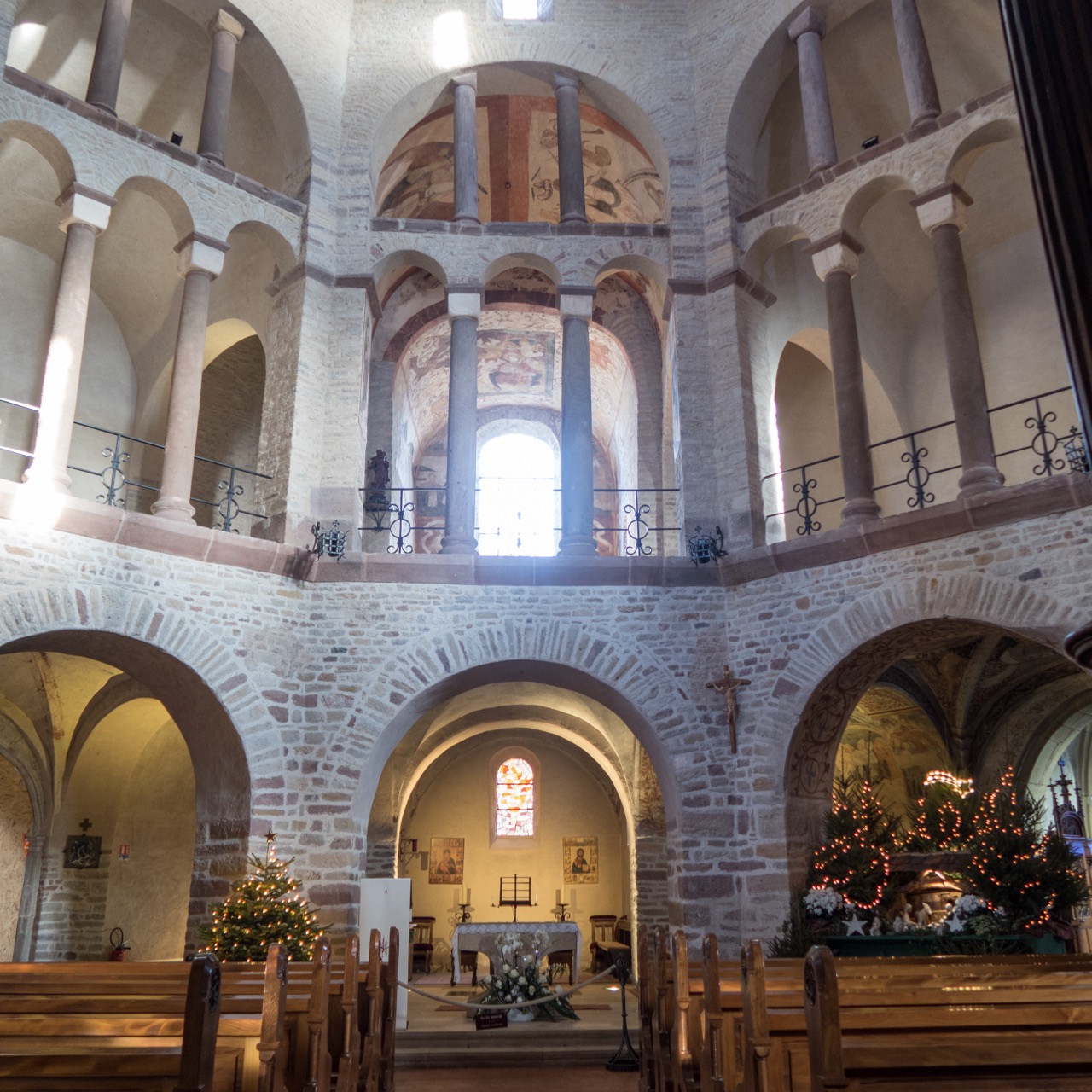 Abbatiale Saints Pierre et Paul, Innenansicht