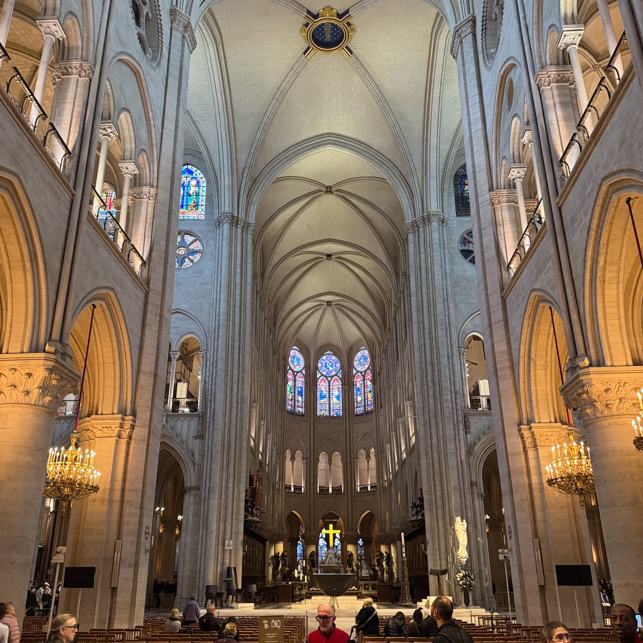 Cathédrale Notre-Dame de Paris, Innenansicht