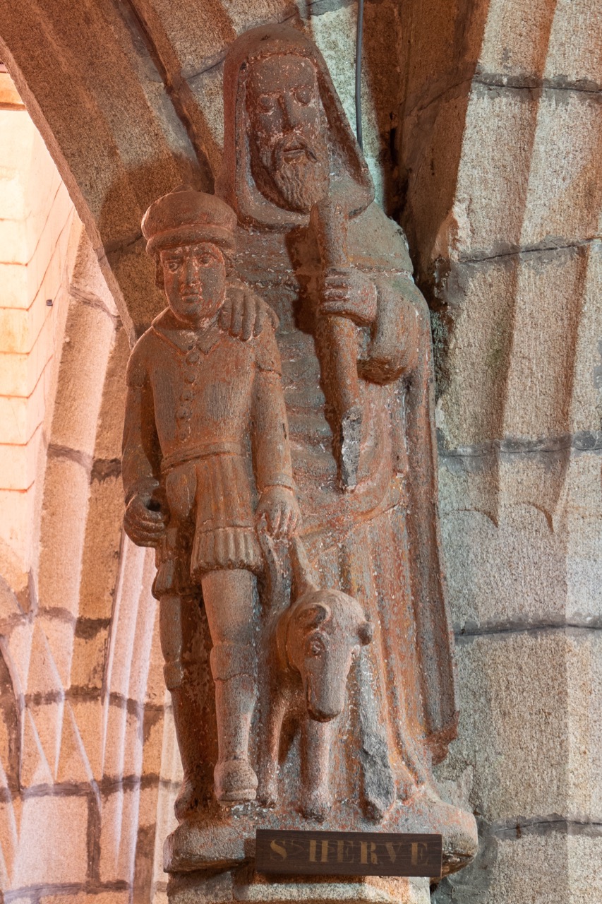 Statue des hl. Hervé