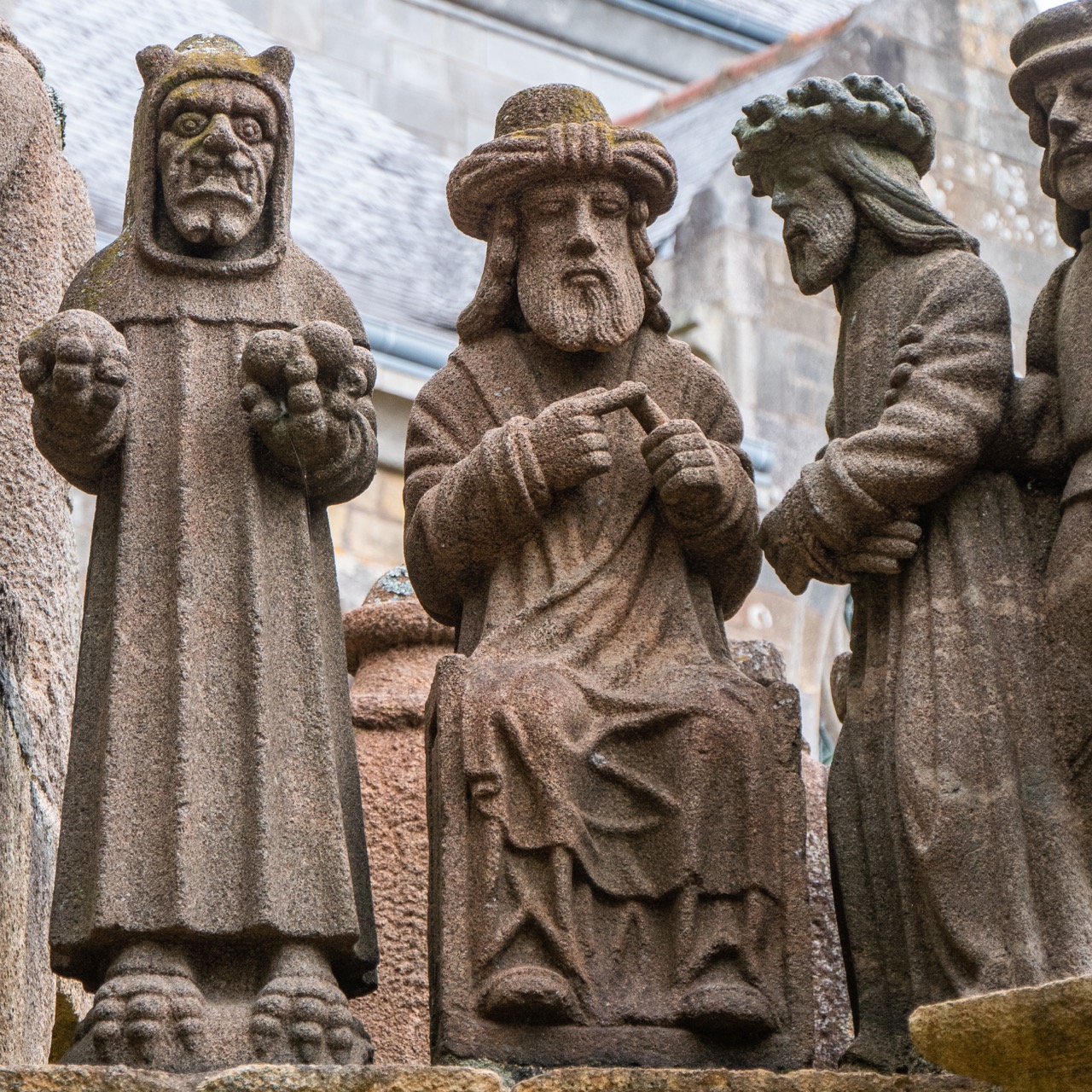 Calvaire, Westseite (Teufel versucht Jesus)
