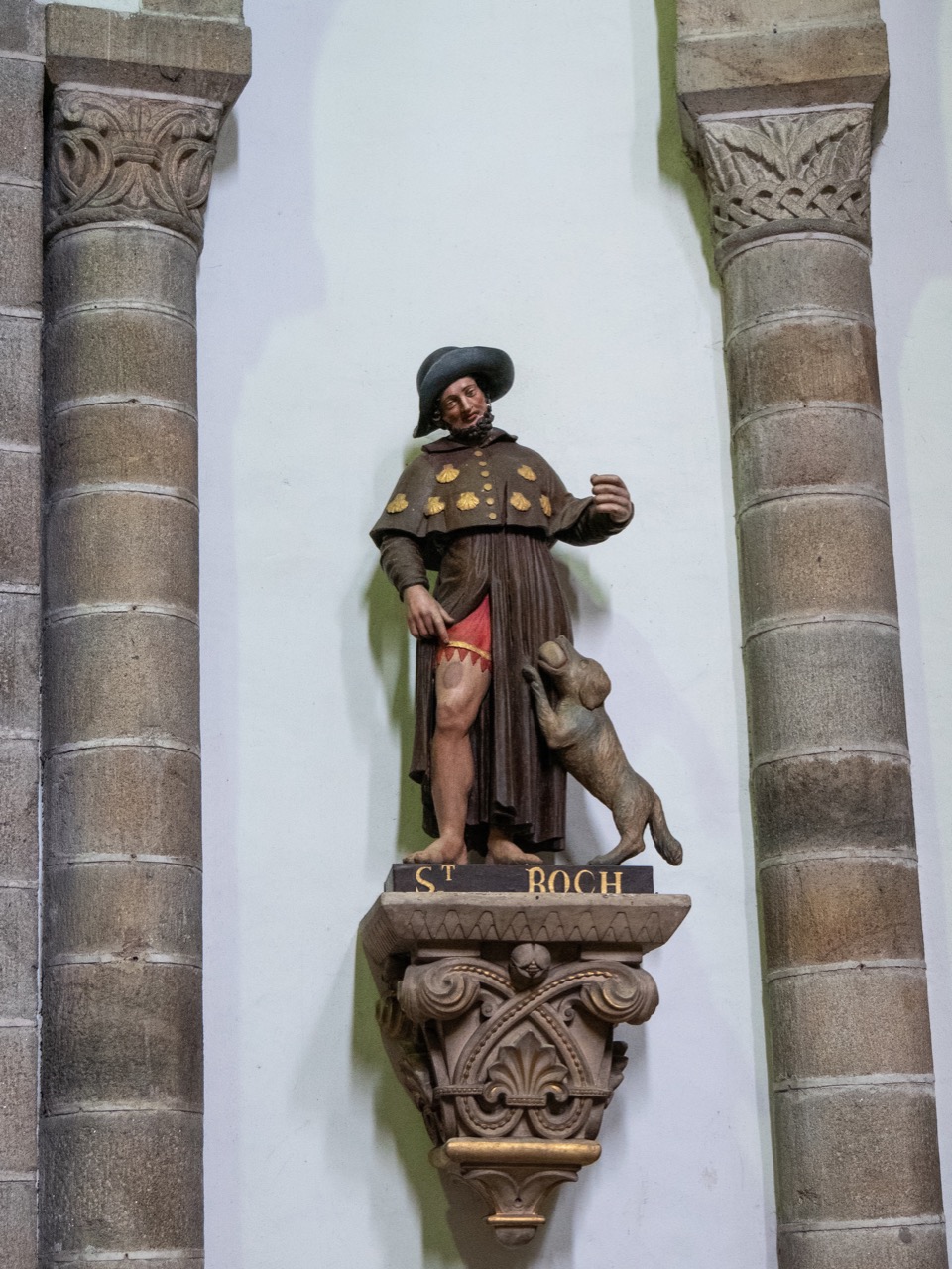 Statue des hl. Rochus (18. Jh.)