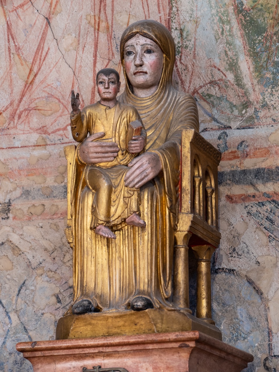 Madonnenskulptur „Notre-Dame la Brune“ (12. Jh.)