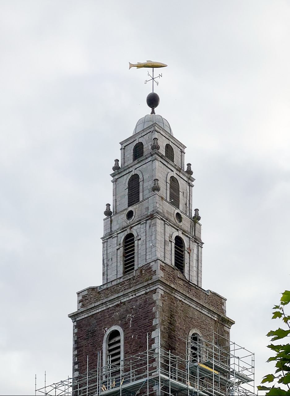 Turmhelm mit "de goldie fish"