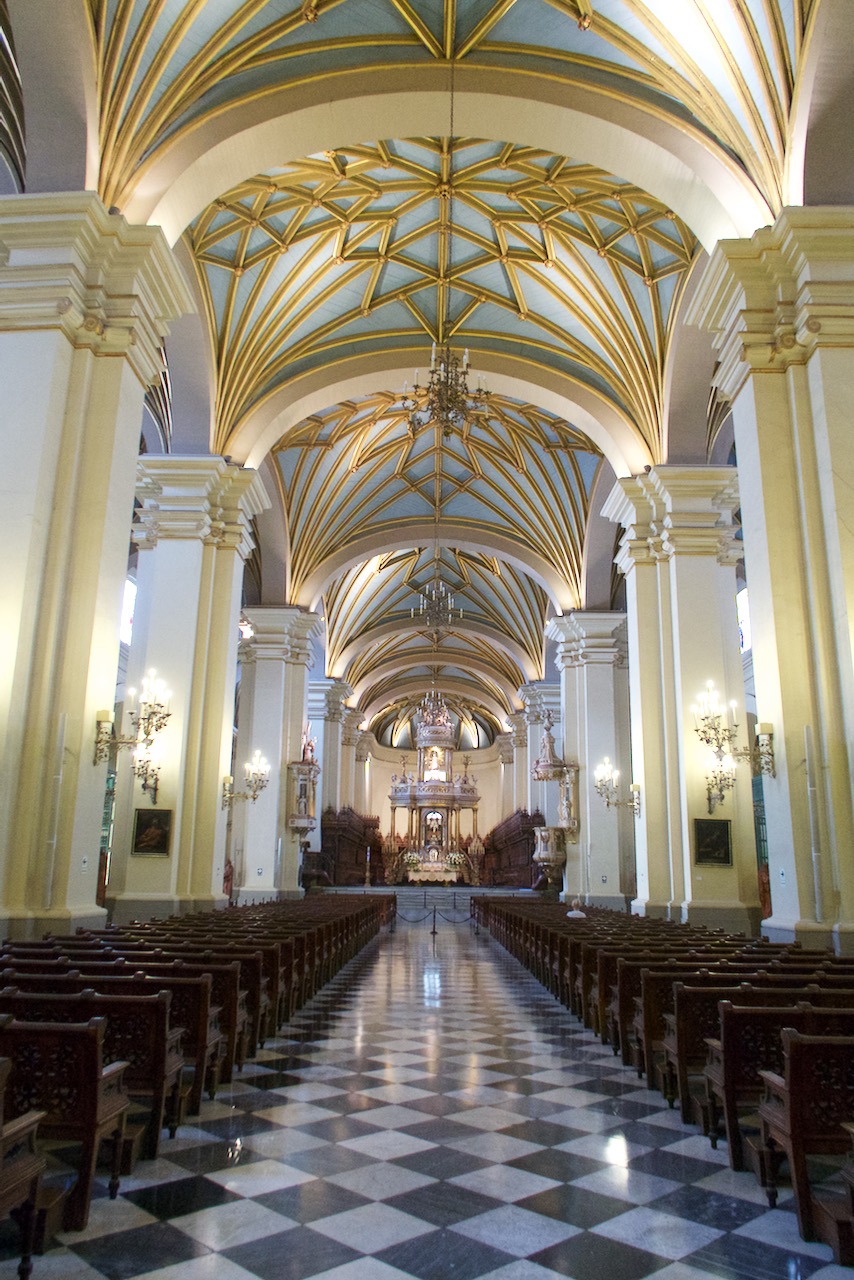 Basílica Catedral de Lima, Innenansicht