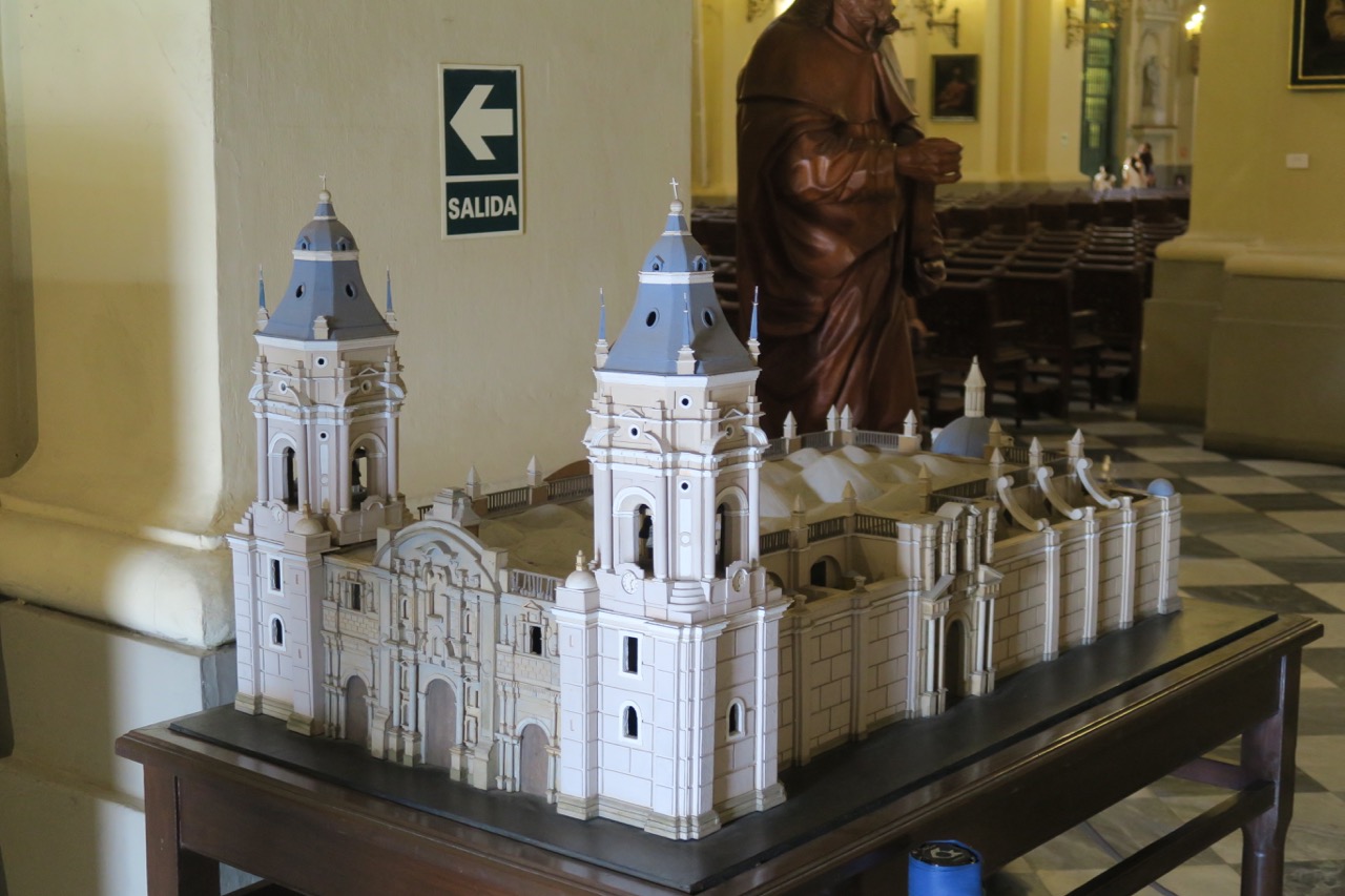 Modell der Kathedrale