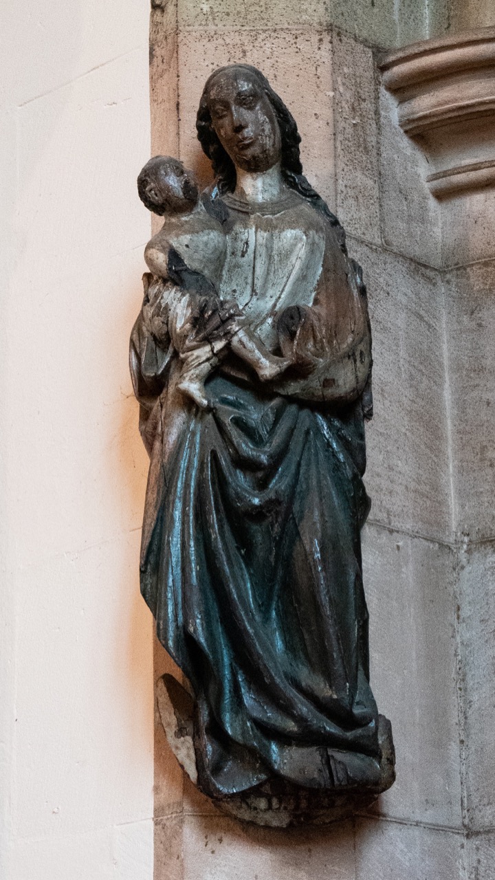 Statue of St Mary